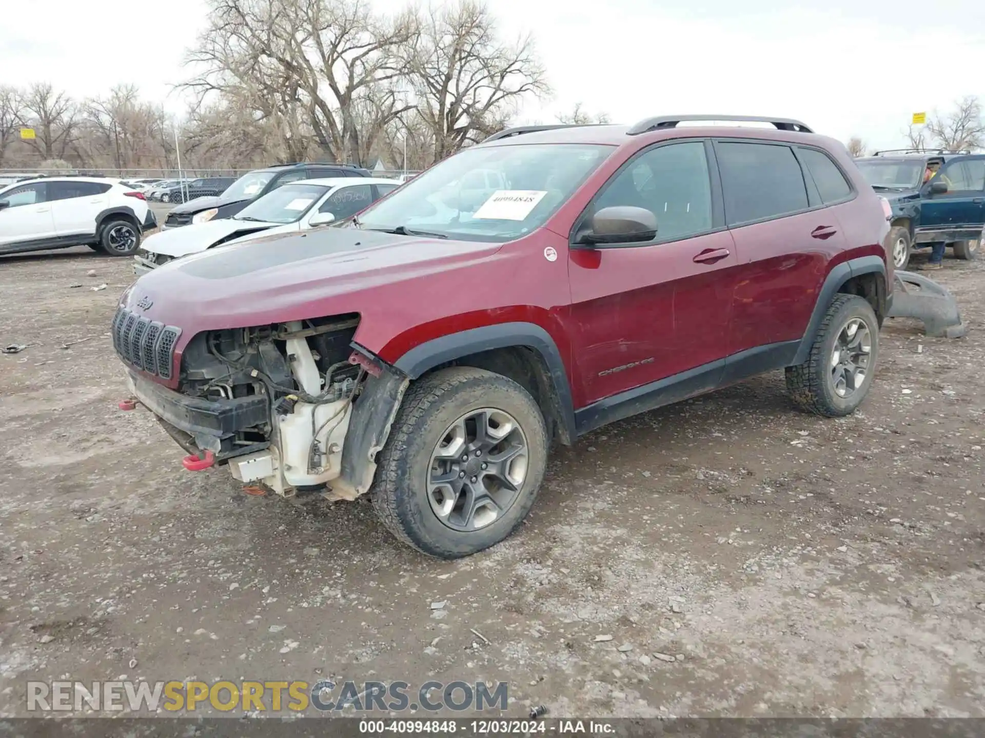 2 Photograph of a damaged car 1C4PJMBX3KD483704 JEEP CHEROKEE 2019