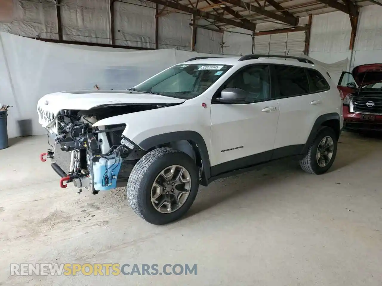 1 Photograph of a damaged car 1C4PJMBX5KD250701 JEEP CHEROKEE 2019