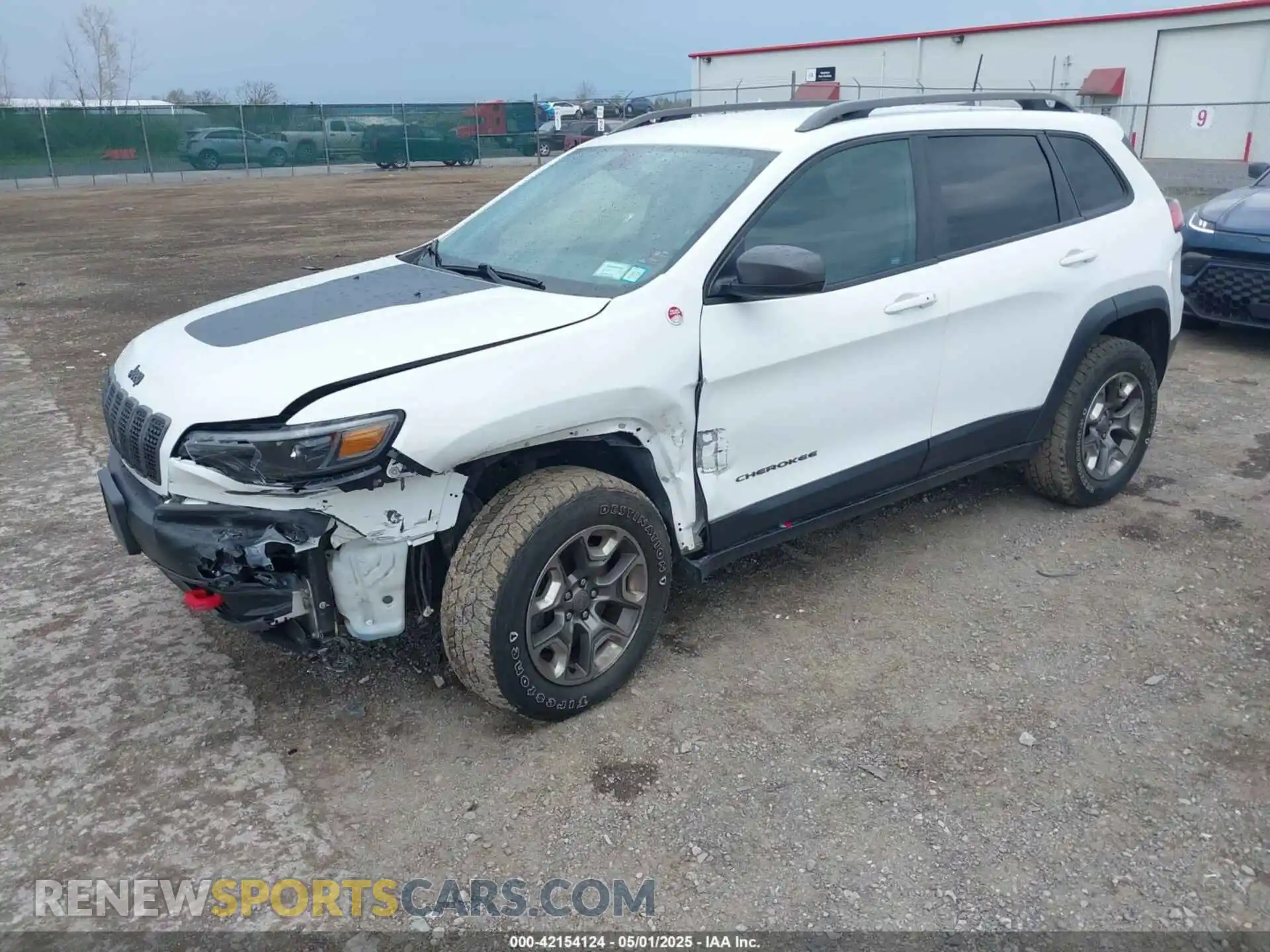 2 Photograph of a damaged car 1C4PJMBX7KD126848 JEEP CHEROKEE 2019