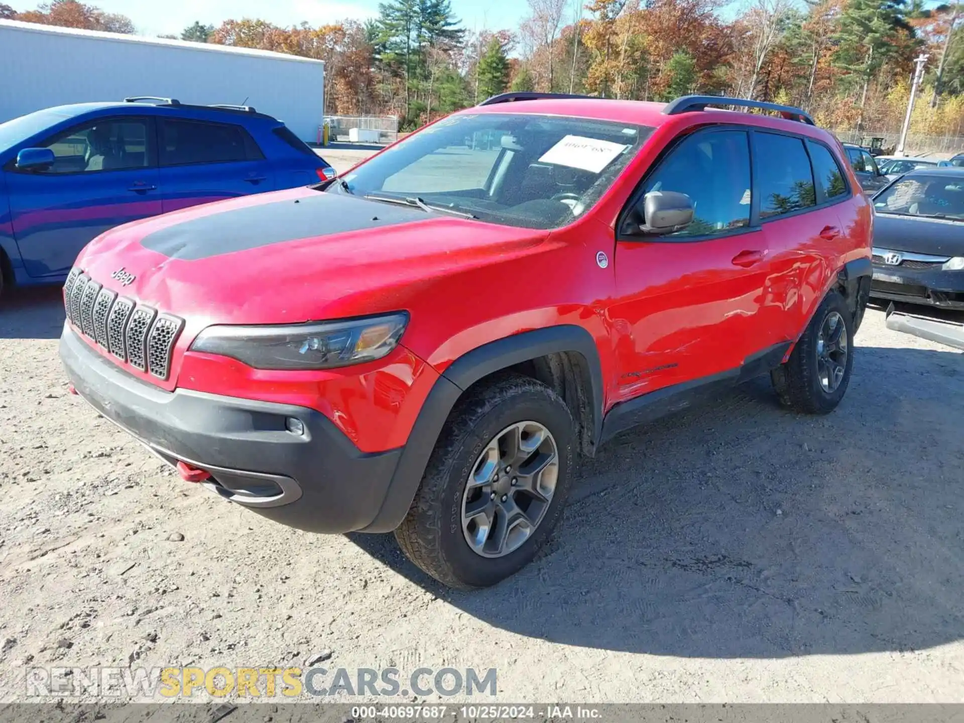 2 Photograph of a damaged car 1C4PJMBX7KD298488 JEEP CHEROKEE 2019
