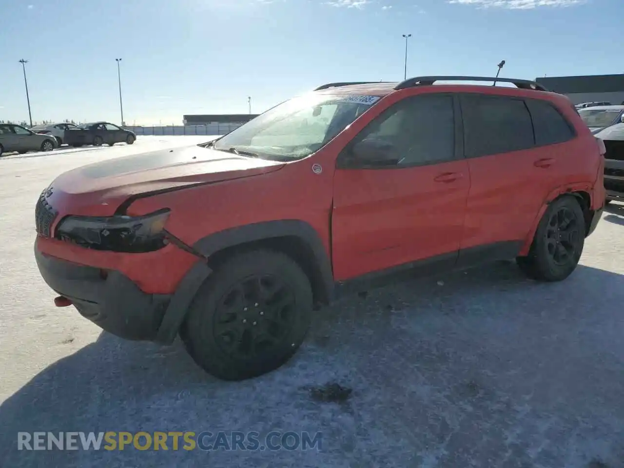 1 Photograph of a damaged car 1C4PJMBX7KD361816 JEEP CHEROKEE 2019