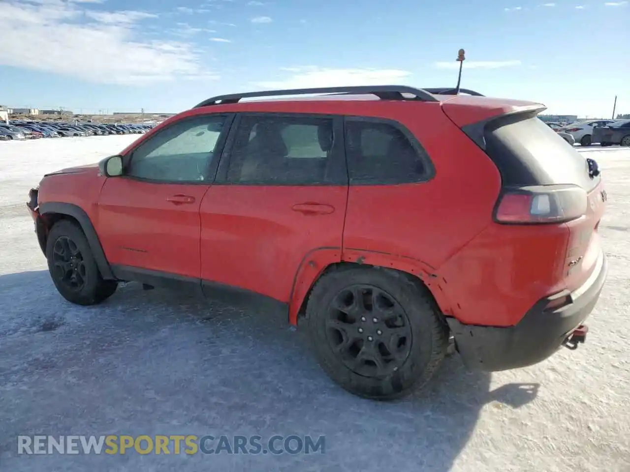 2 Photograph of a damaged car 1C4PJMBX7KD361816 JEEP CHEROKEE 2019