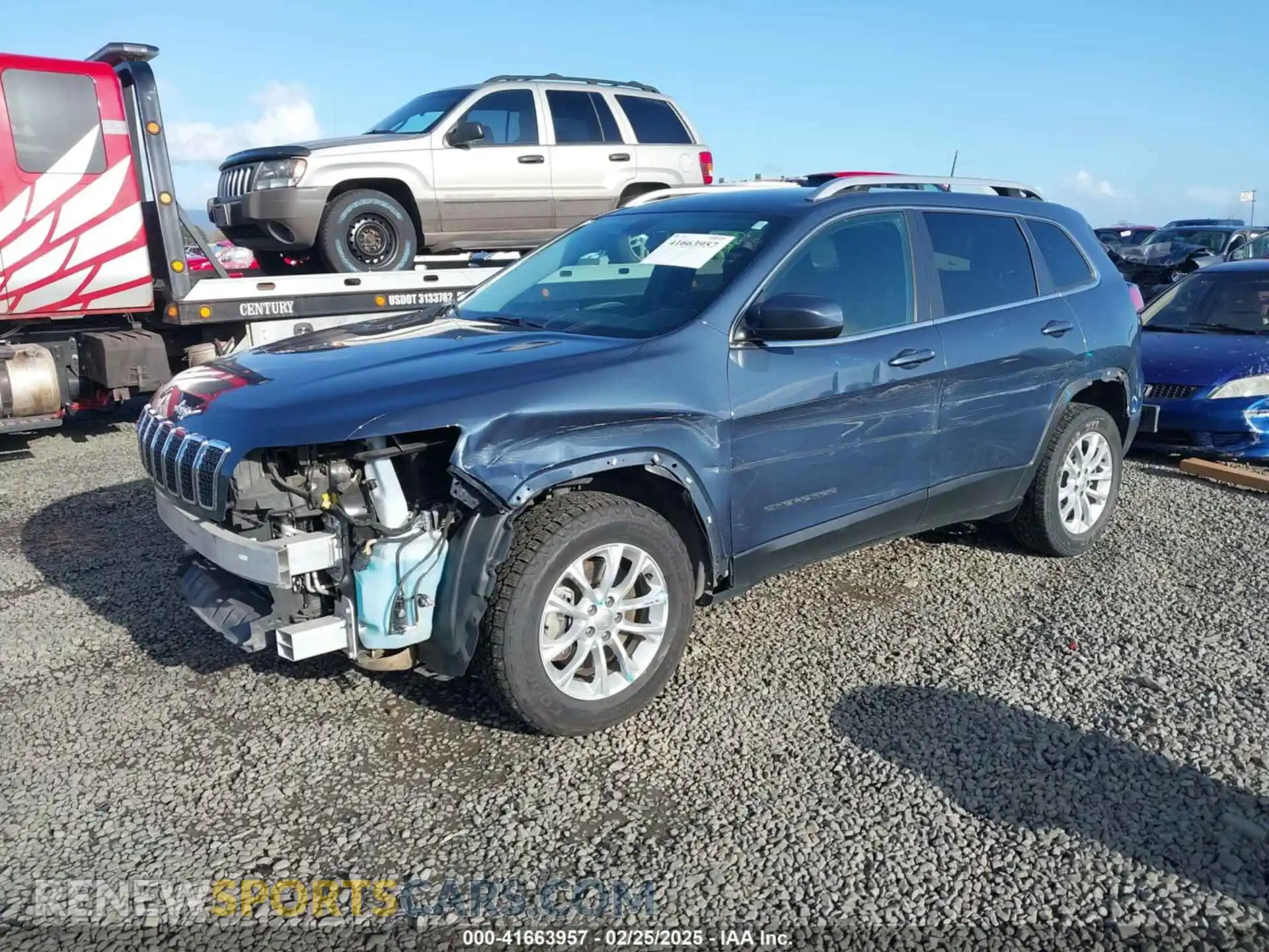 2 Photograph of a damaged car 1C4PJMCB1KD453801 JEEP CHEROKEE 2019