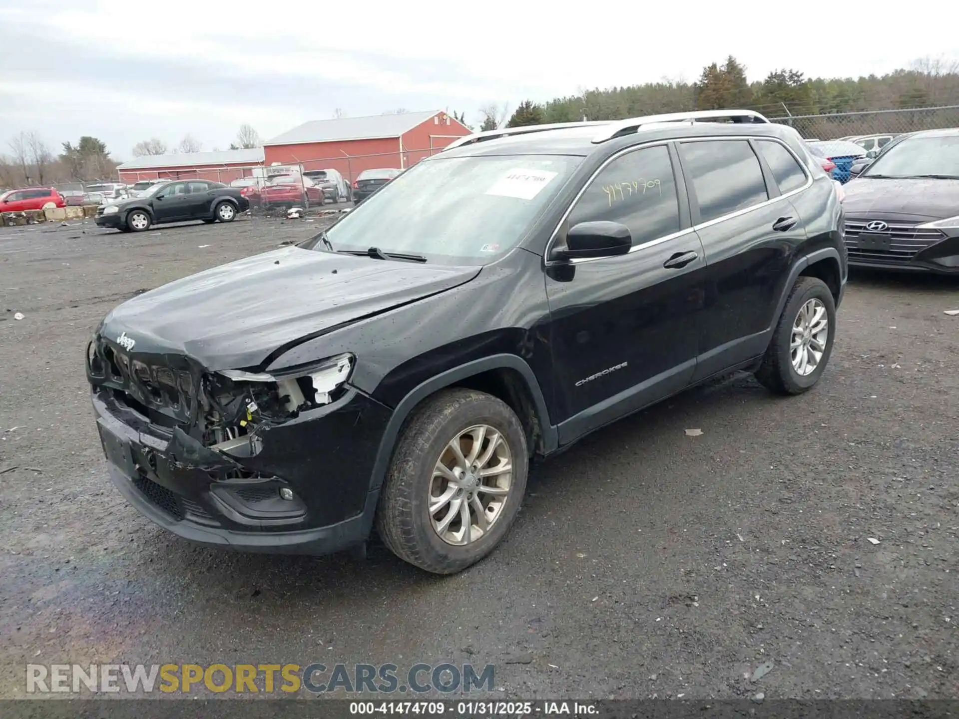 2 Photograph of a damaged car 1C4PJMCX7KD230450 JEEP CHEROKEE 2019