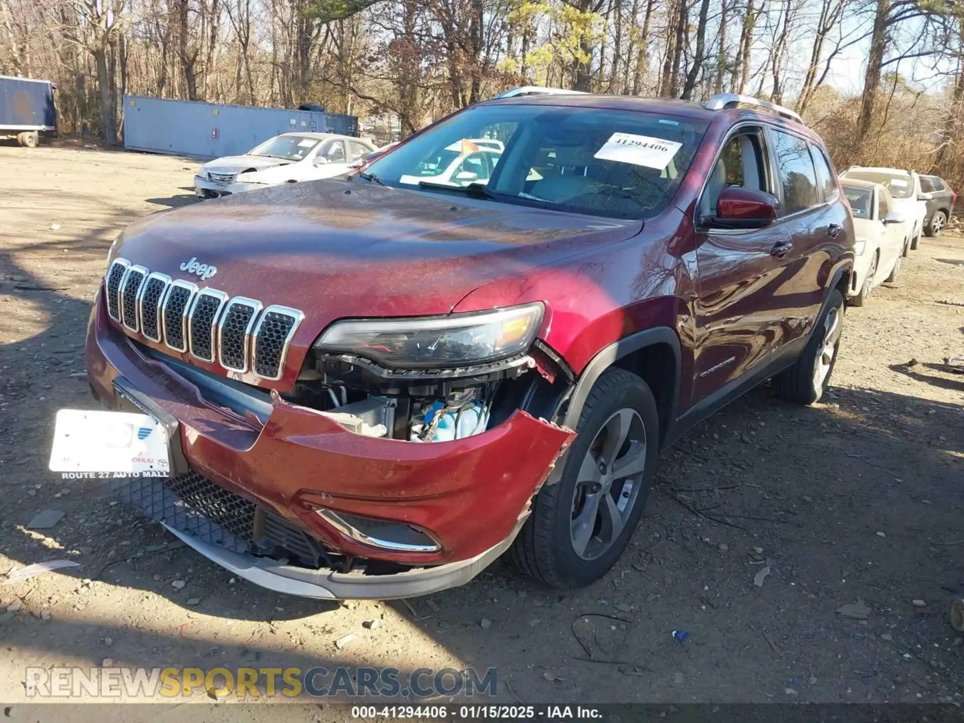 2 fotografías del automóvil dañado 1C4PJMDXXKD417177 JEEP CHEROKEE 2019