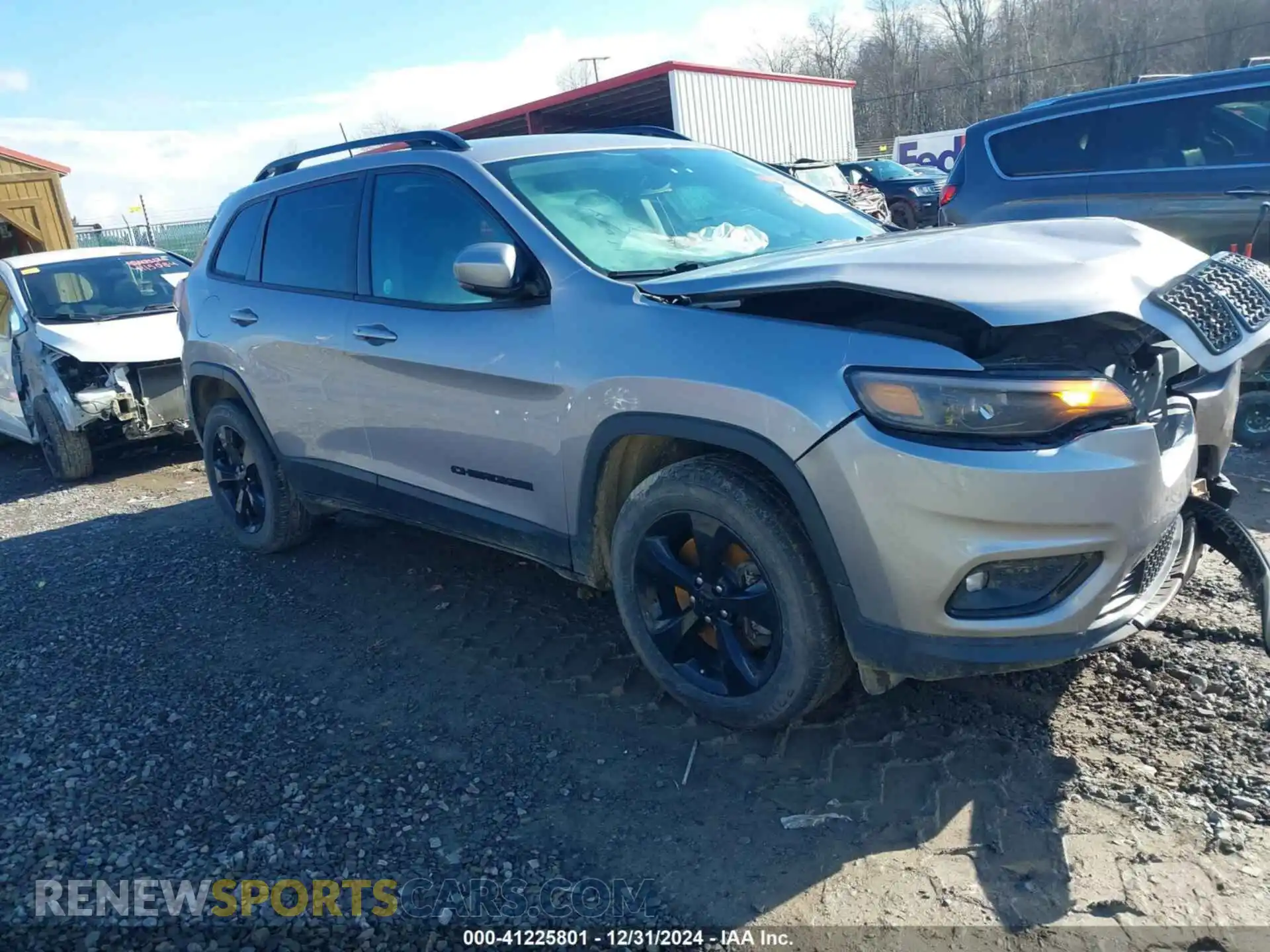1 Photograph of a damaged car 1C4PJMLB0KD320947 JEEP CHEROKEE 2019