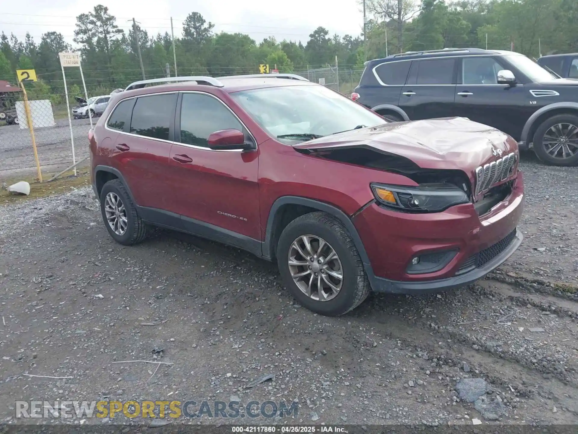 1 Photograph of a damaged car 1C4PJMLB3KD195412 JEEP CHEROKEE 2019