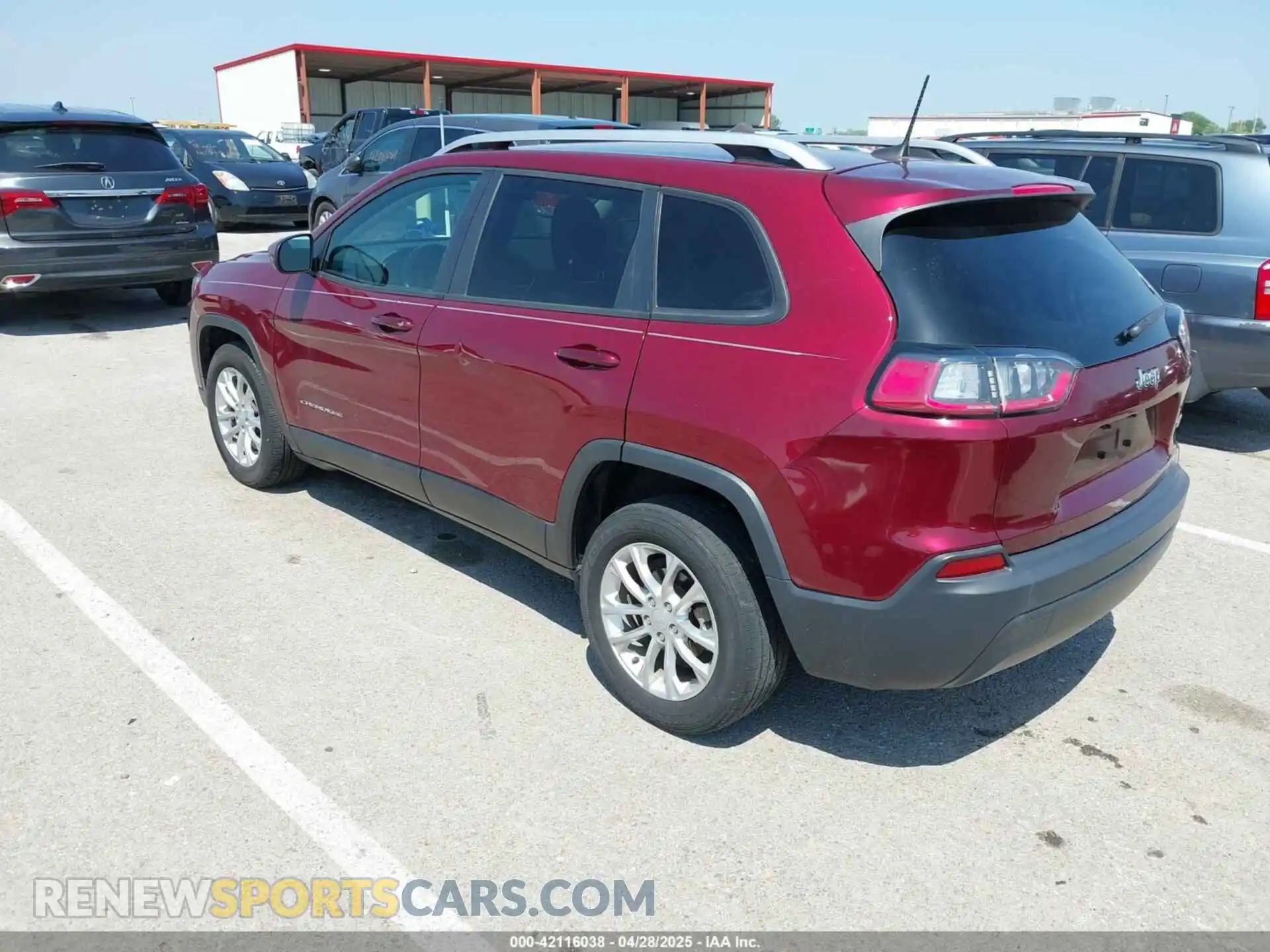 3 Photograph of a damaged car 1C4PJLCB4LD615142 JEEP CHEROKEE 2020