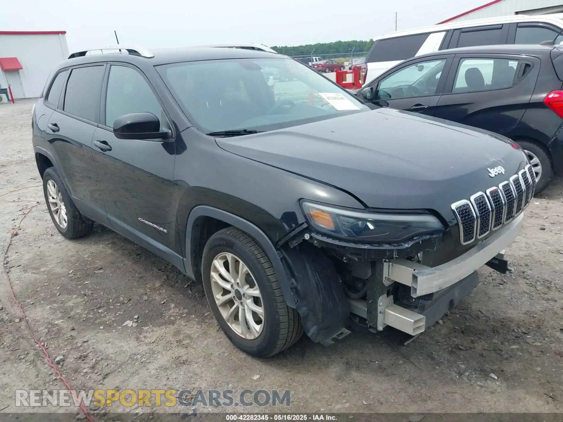 1 Photograph of a damaged car 1C4PJLCB5LD539057 JEEP CHEROKEE 2020