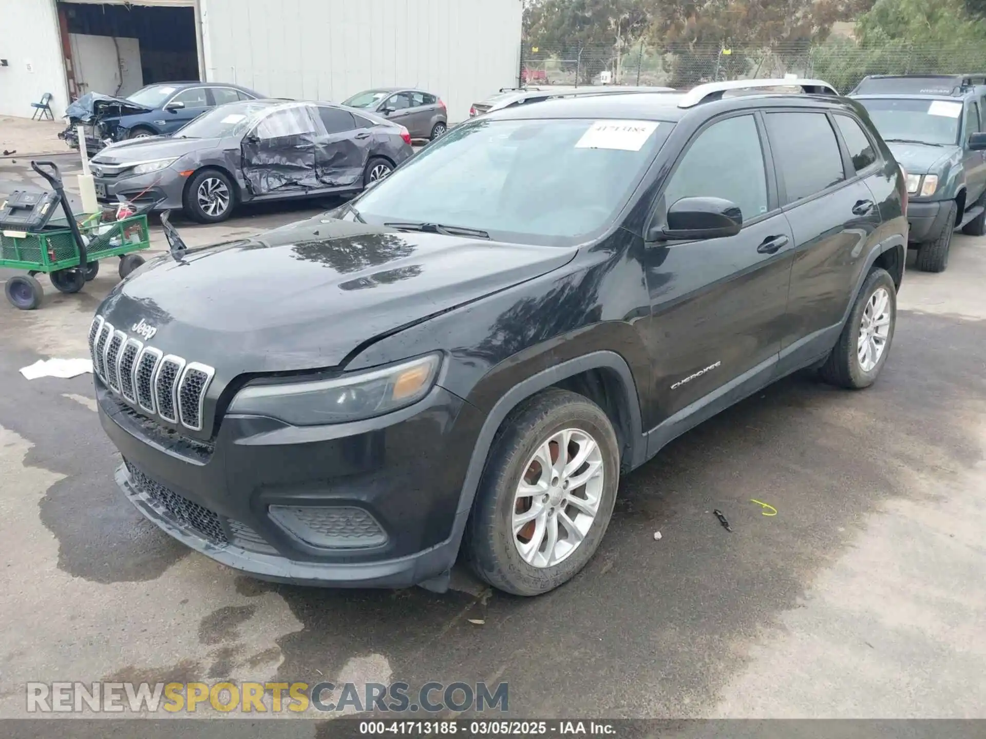 2 Photograph of a damaged car 1C4PJLCB8LD542454 JEEP CHEROKEE 2020