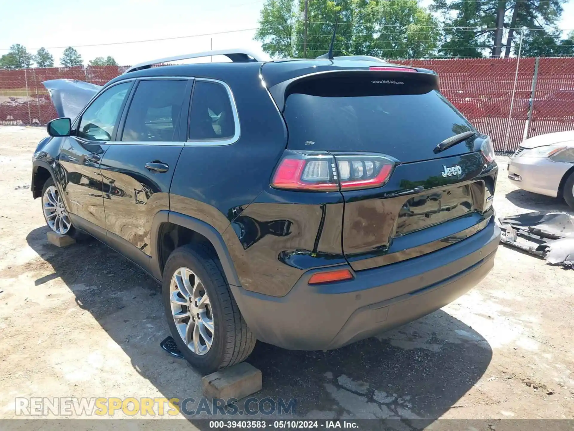 3 Фотография поврежденного автомобиля 1C4PJLLB1LD620279 JEEP CHEROKEE 2020