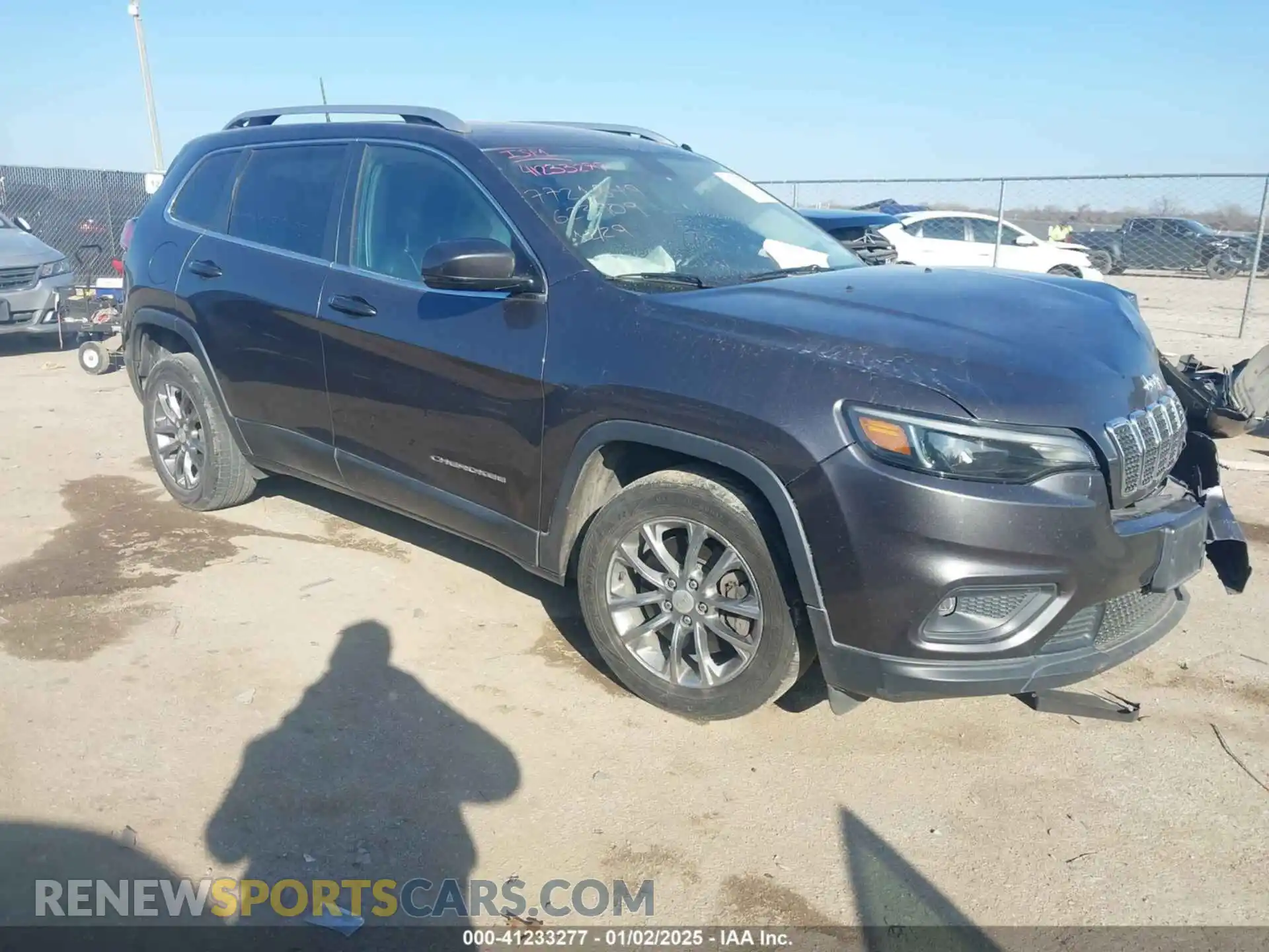 1 Photograph of a damaged car 1C4PJLLB1LD623909 JEEP CHEROKEE 2020