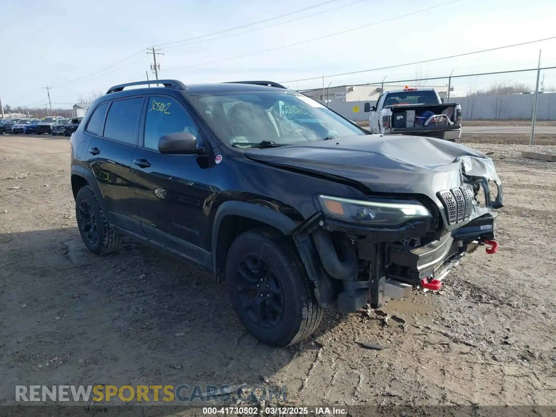 1 Photograph of a damaged car 1C4PJMBX5LD532516 JEEP CHEROKEE 2020