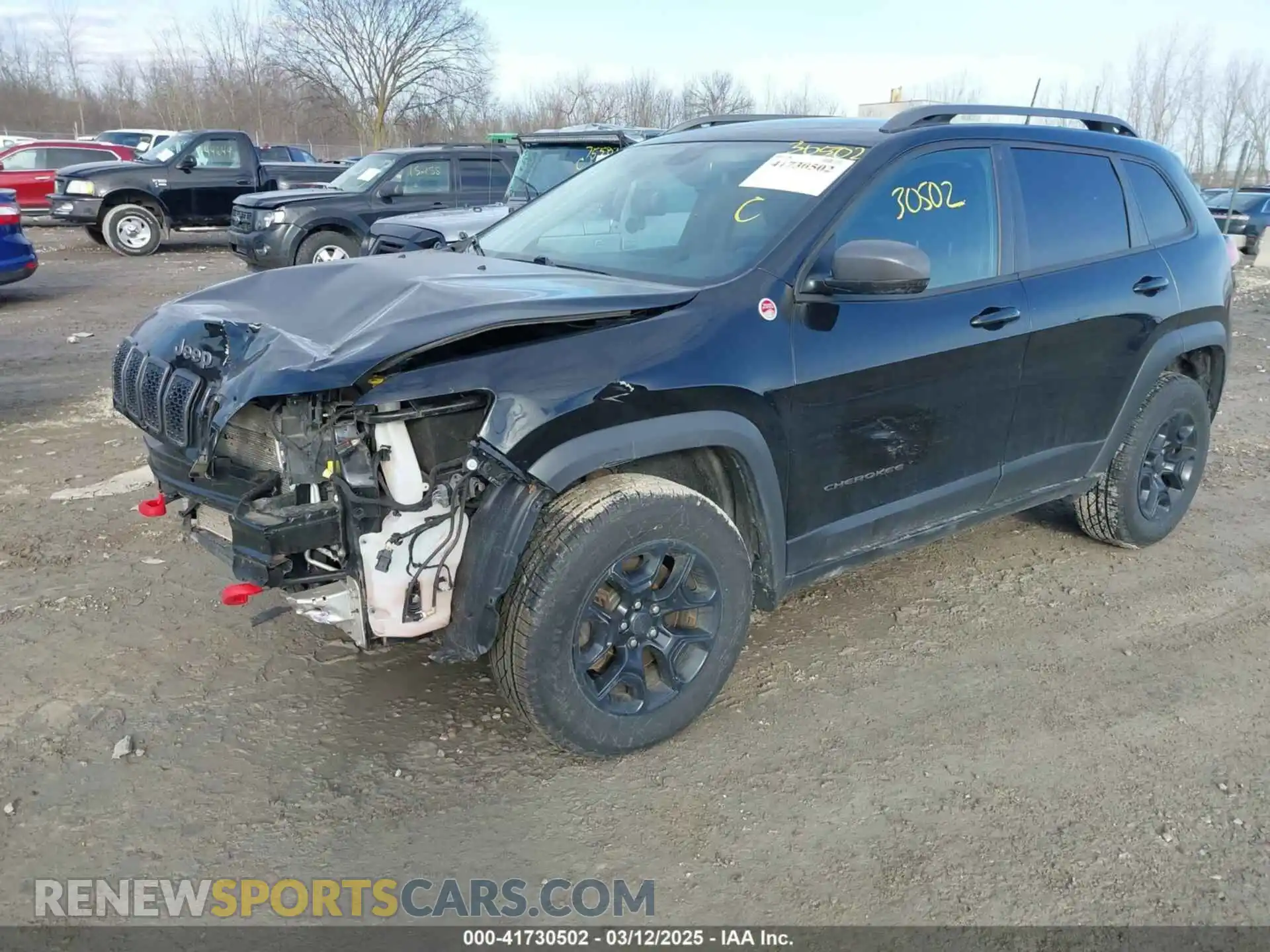 2 Photograph of a damaged car 1C4PJMBX5LD532516 JEEP CHEROKEE 2020