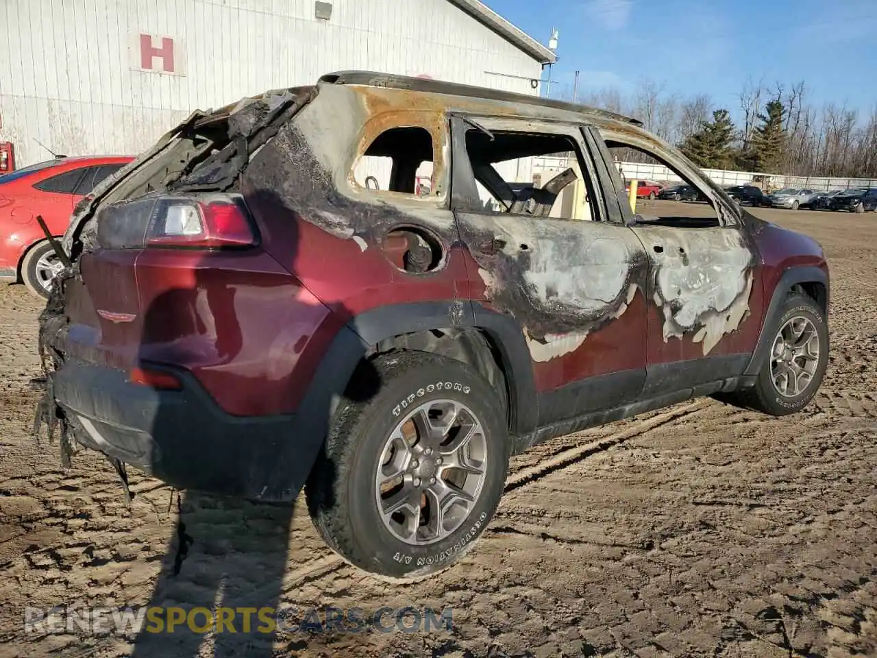 3 Photograph of a damaged car 1C4PJMBX6LD621799 JEEP CHEROKEE 2020
