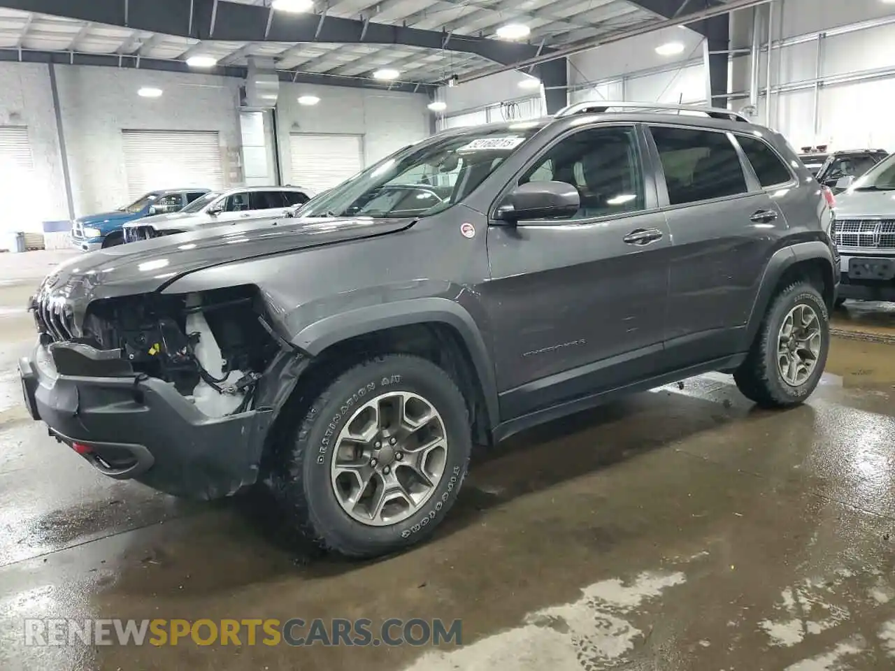 1 Photograph of a damaged car 1C4PJMBX8LD587980 JEEP CHEROKEE 2020