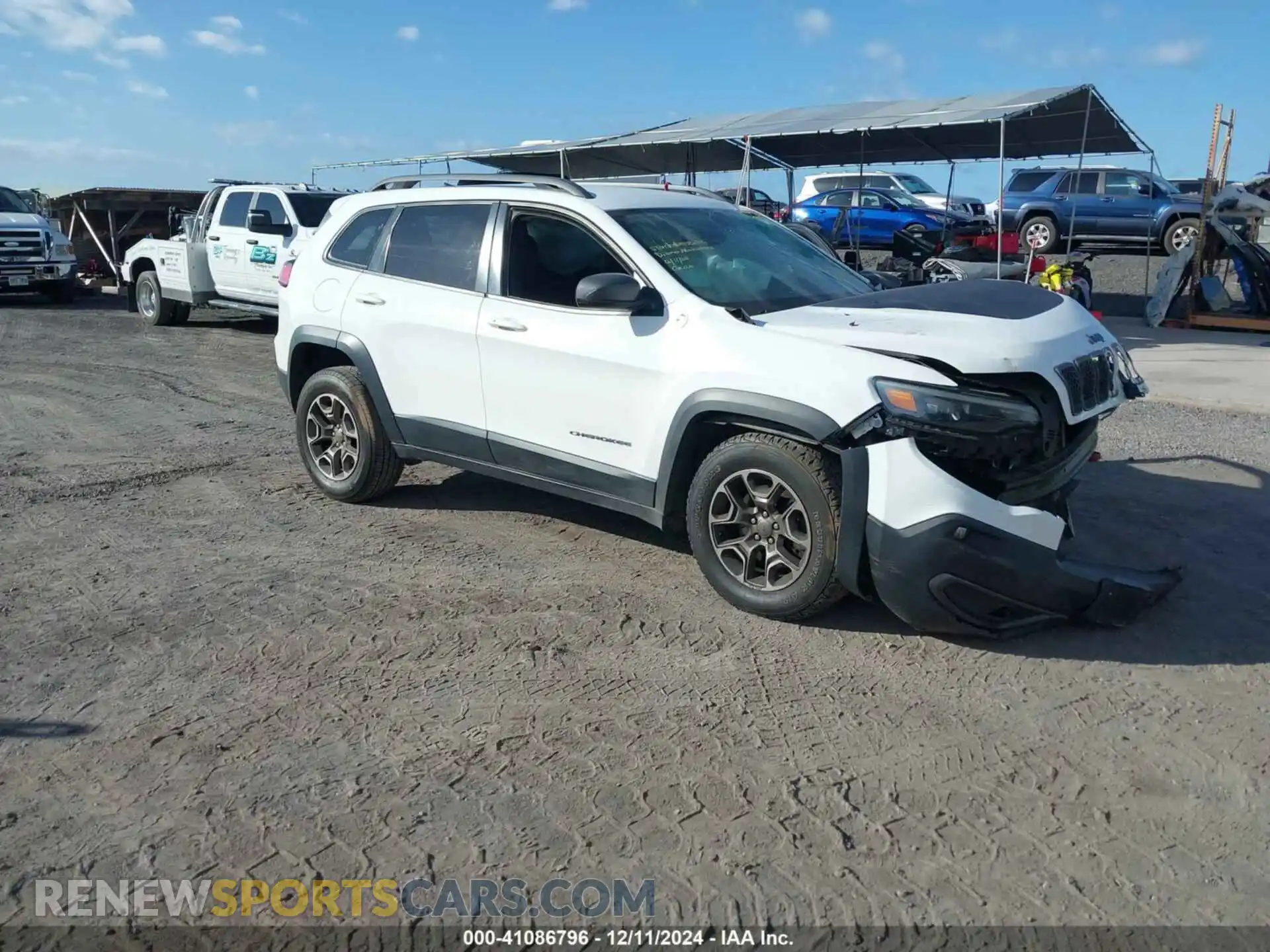 1 Photograph of a damaged car 1C4PJMBX9LD529103 JEEP CHEROKEE 2020