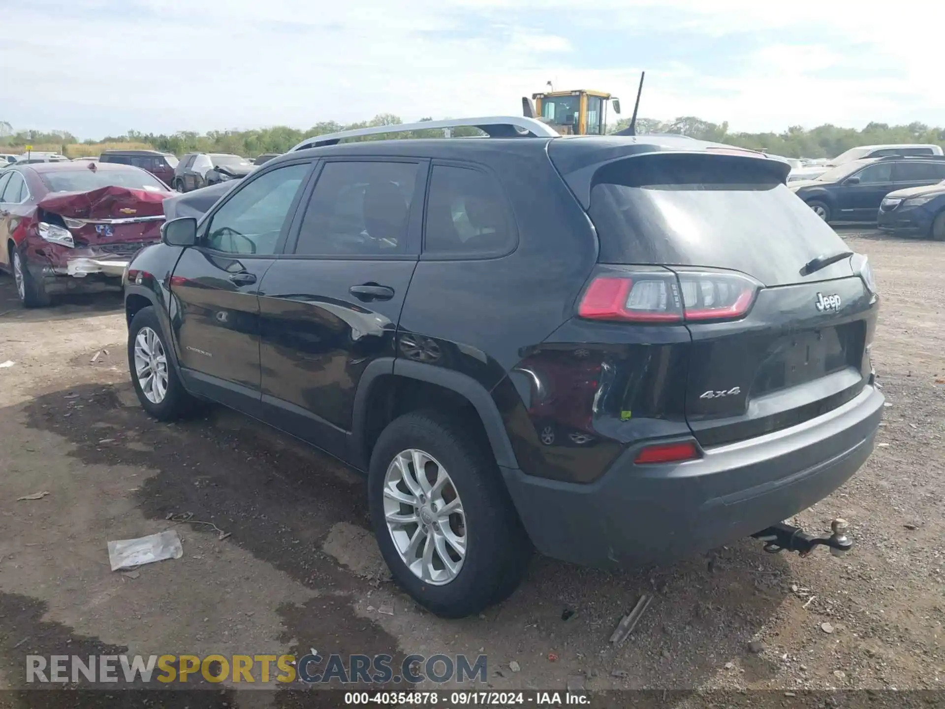 3 Photograph of a damaged car 1C4PJMCB0LD564311 JEEP CHEROKEE 2020