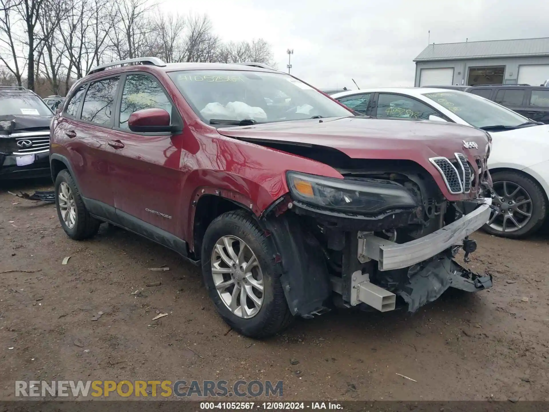 1 Photograph of a damaged car 1C4PJMCB3LD650308 JEEP CHEROKEE 2020