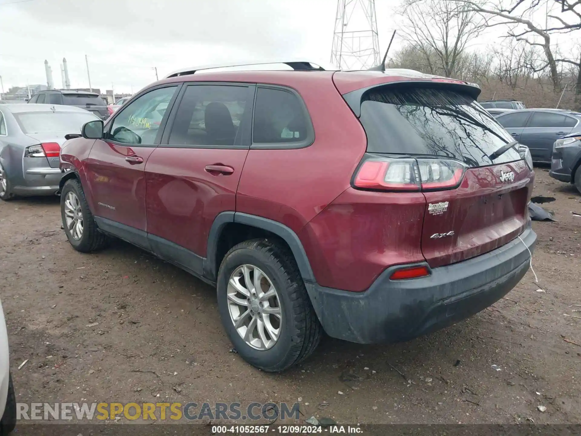 3 Photograph of a damaged car 1C4PJMCB3LD650308 JEEP CHEROKEE 2020