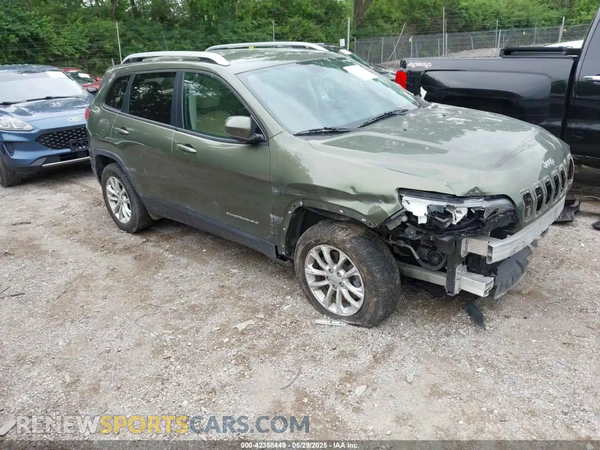 1 Photograph of a damaged car 1C4PJMCB5LD636295 JEEP CHEROKEE 2020