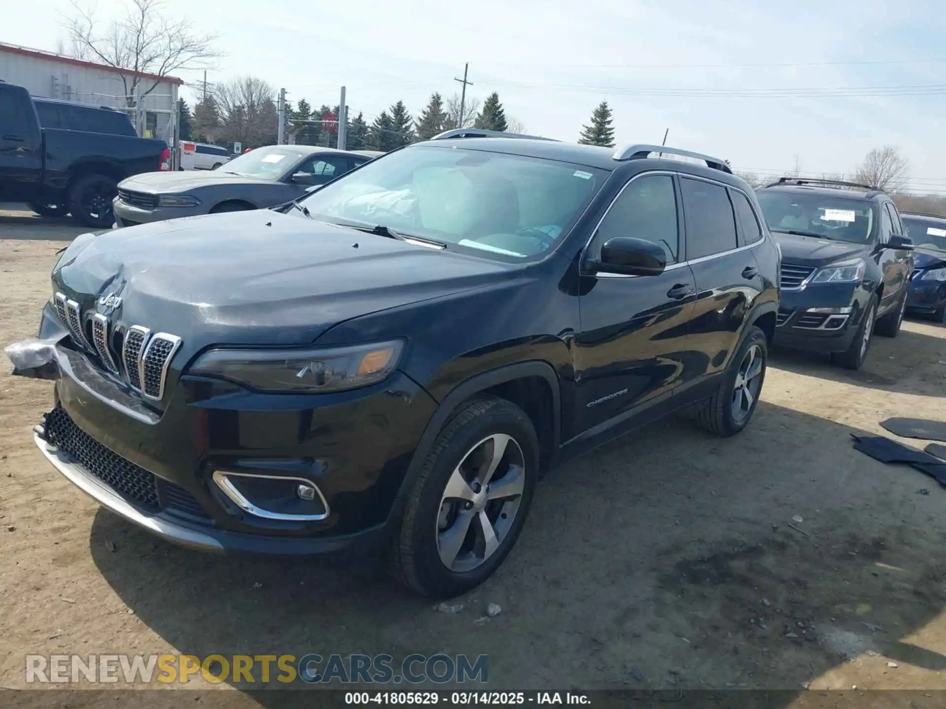 2 Photograph of a damaged car 1C4PJMDX3LD605220 JEEP CHEROKEE 2020