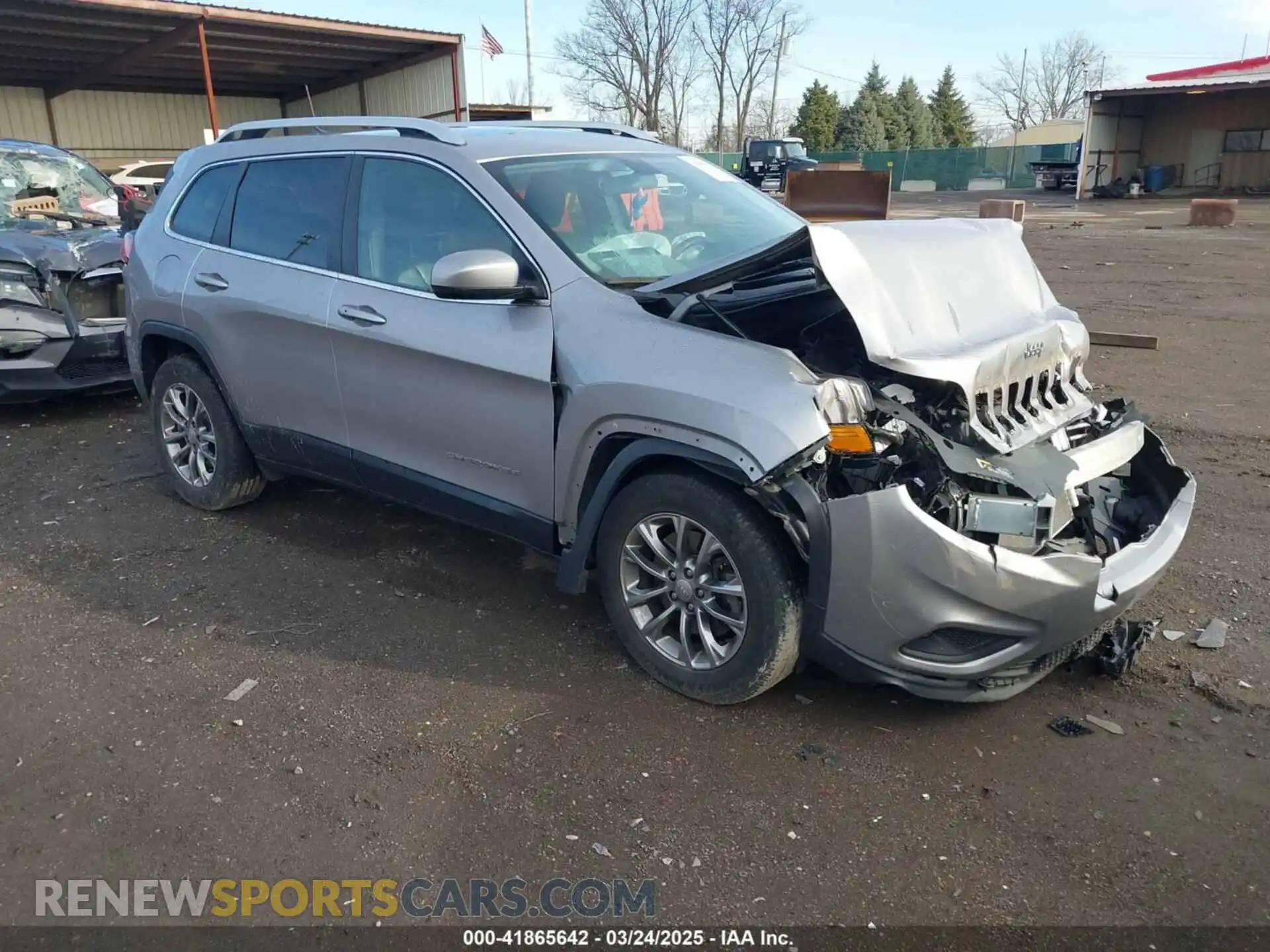 1 Photograph of a damaged car 1C4PJMLB4LD652178 JEEP CHEROKEE 2020
