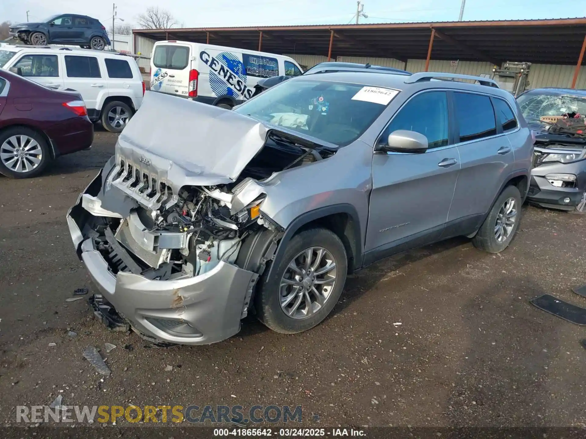 2 Photograph of a damaged car 1C4PJMLB4LD652178 JEEP CHEROKEE 2020