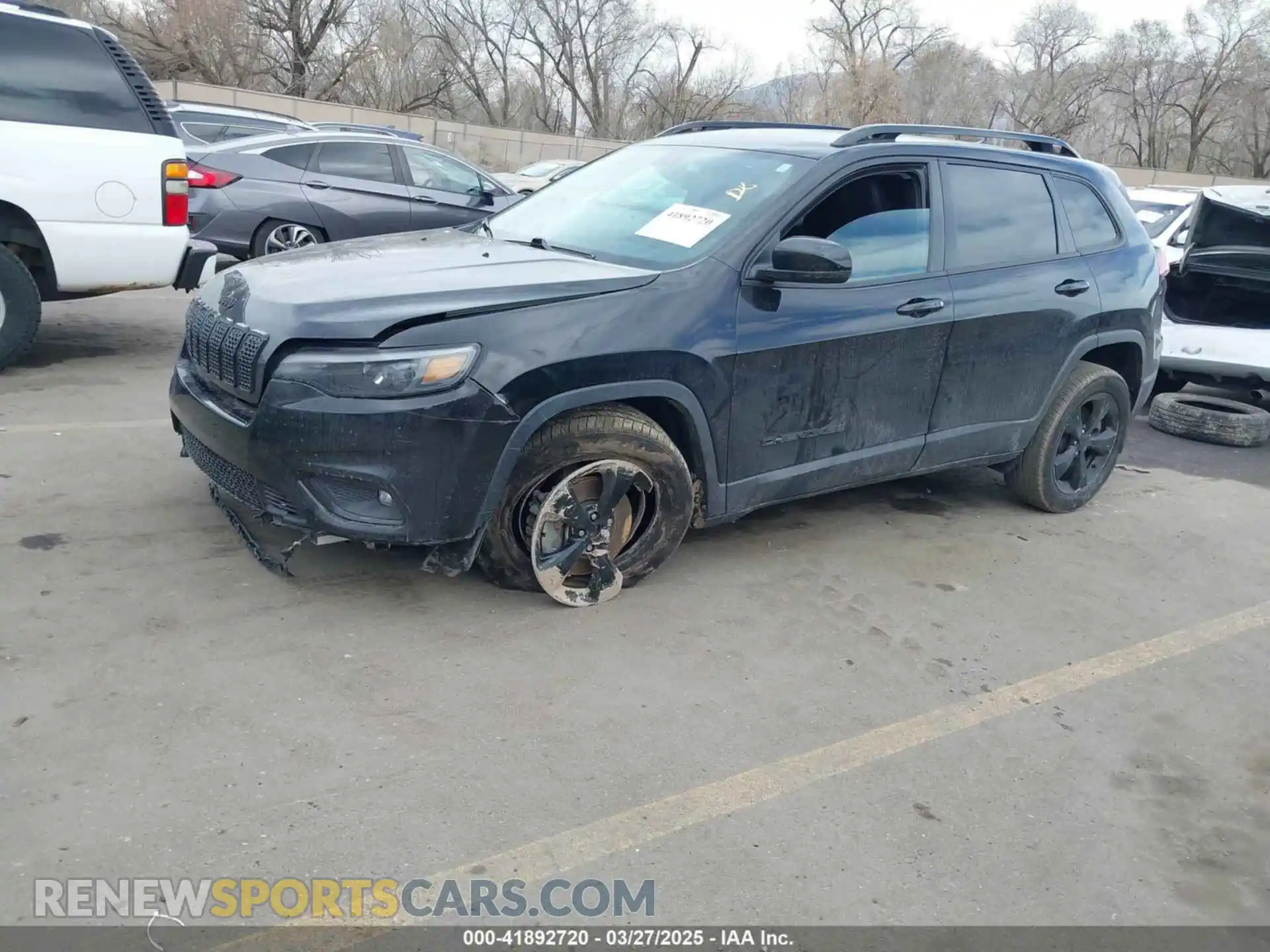 2 Photograph of a damaged car 1C4PJMLX9LD634920 JEEP CHEROKEE 2020