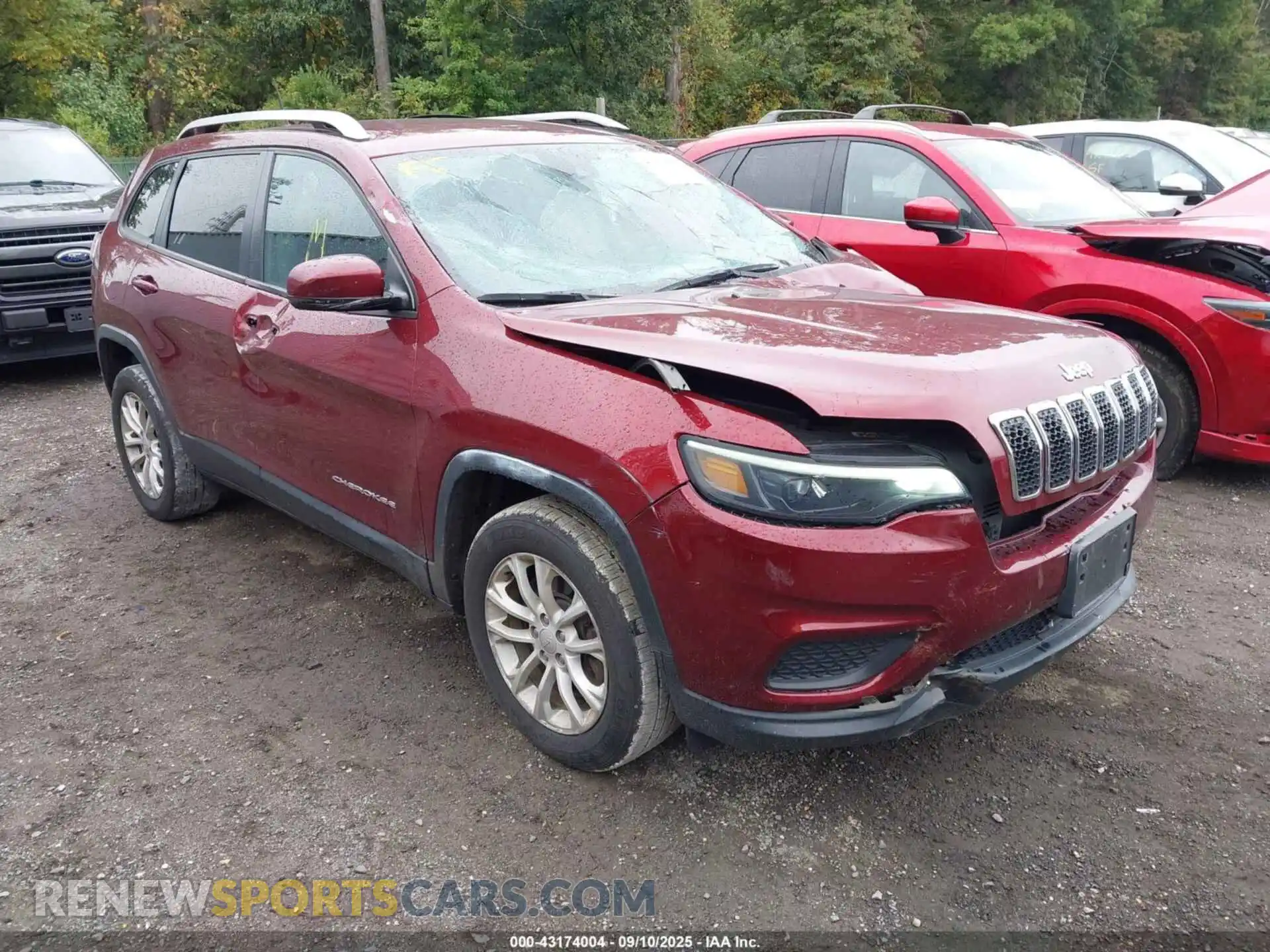 1 Photograph of a damaged car 1C4PJLCB0MD116243 JEEP CHEROKEE 2021