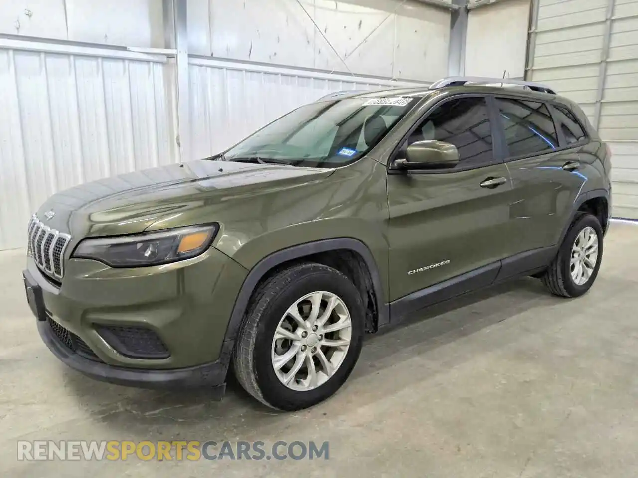 1 Photograph of a damaged car 1C4PJLCB2MD187766 JEEP CHEROKEE 2021