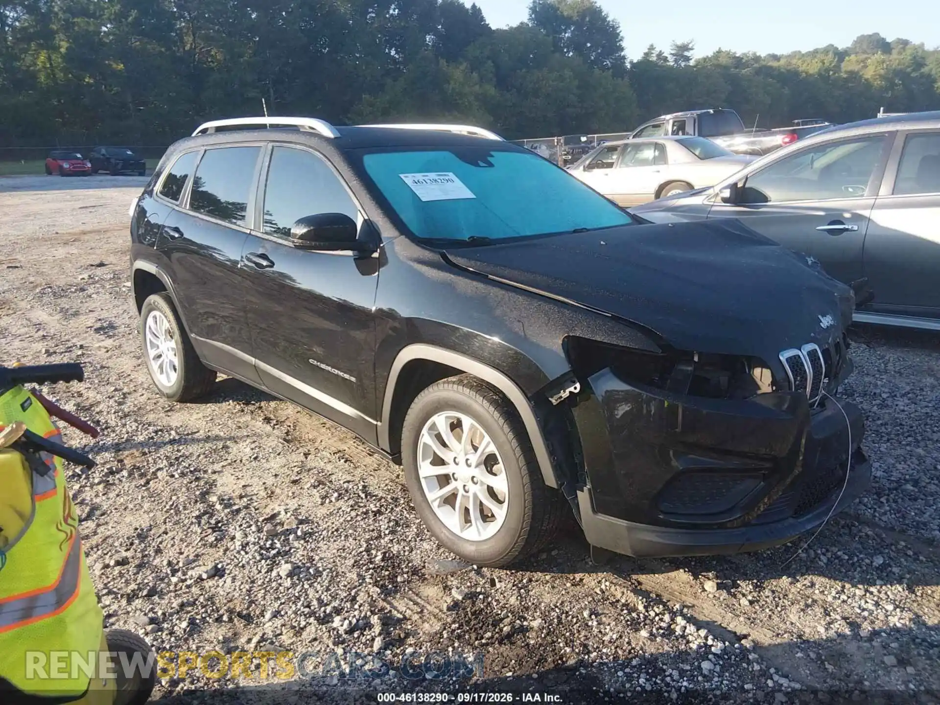 1 Photograph of a damaged car 1C4PJLCB5MD125438 JEEP CHEROKEE 2021