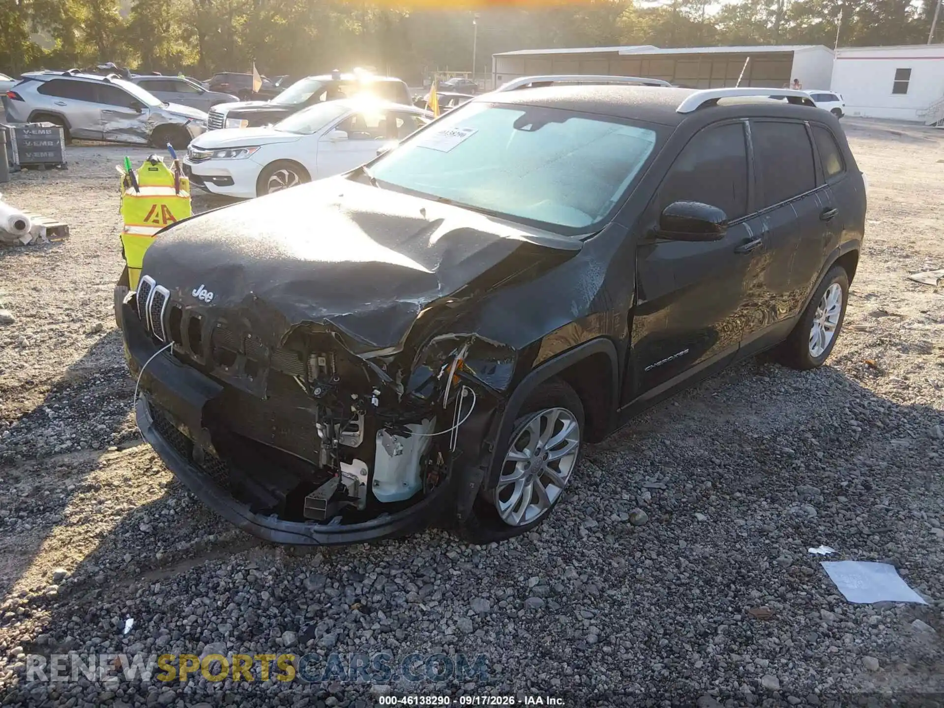 2 Photograph of a damaged car 1C4PJLCB5MD125438 JEEP CHEROKEE 2021