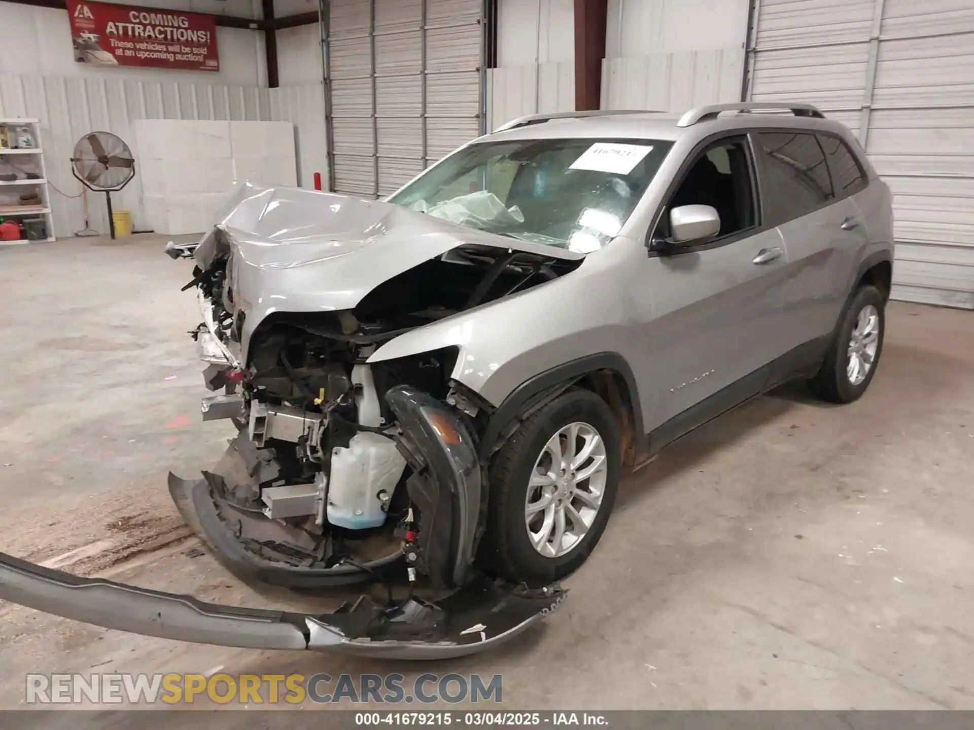 2 Photograph of a damaged car 1C4PJLCBXMD121188 JEEP CHEROKEE 2021