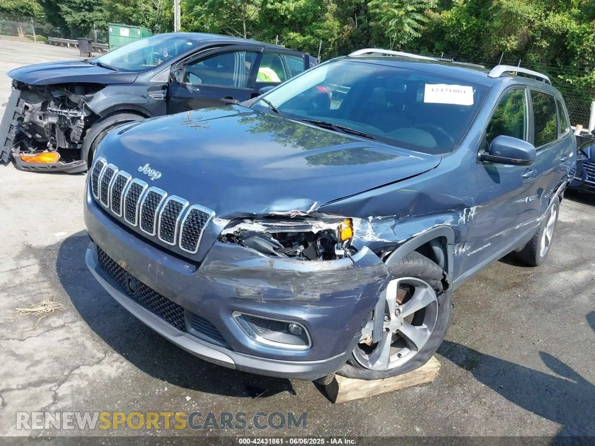 2 Photograph of a damaged car 1C4PJLDX1MD179877 JEEP CHEROKEE 2021