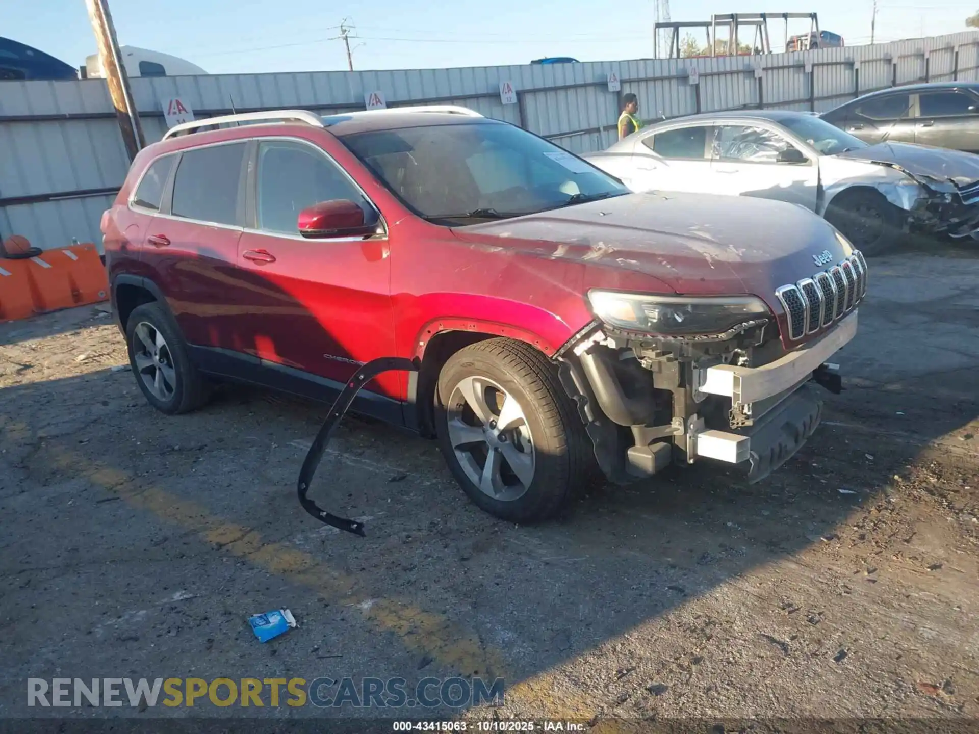 1 Photograph of a damaged car 1C4PJLDX4MD179890 JEEP CHEROKEE 2021