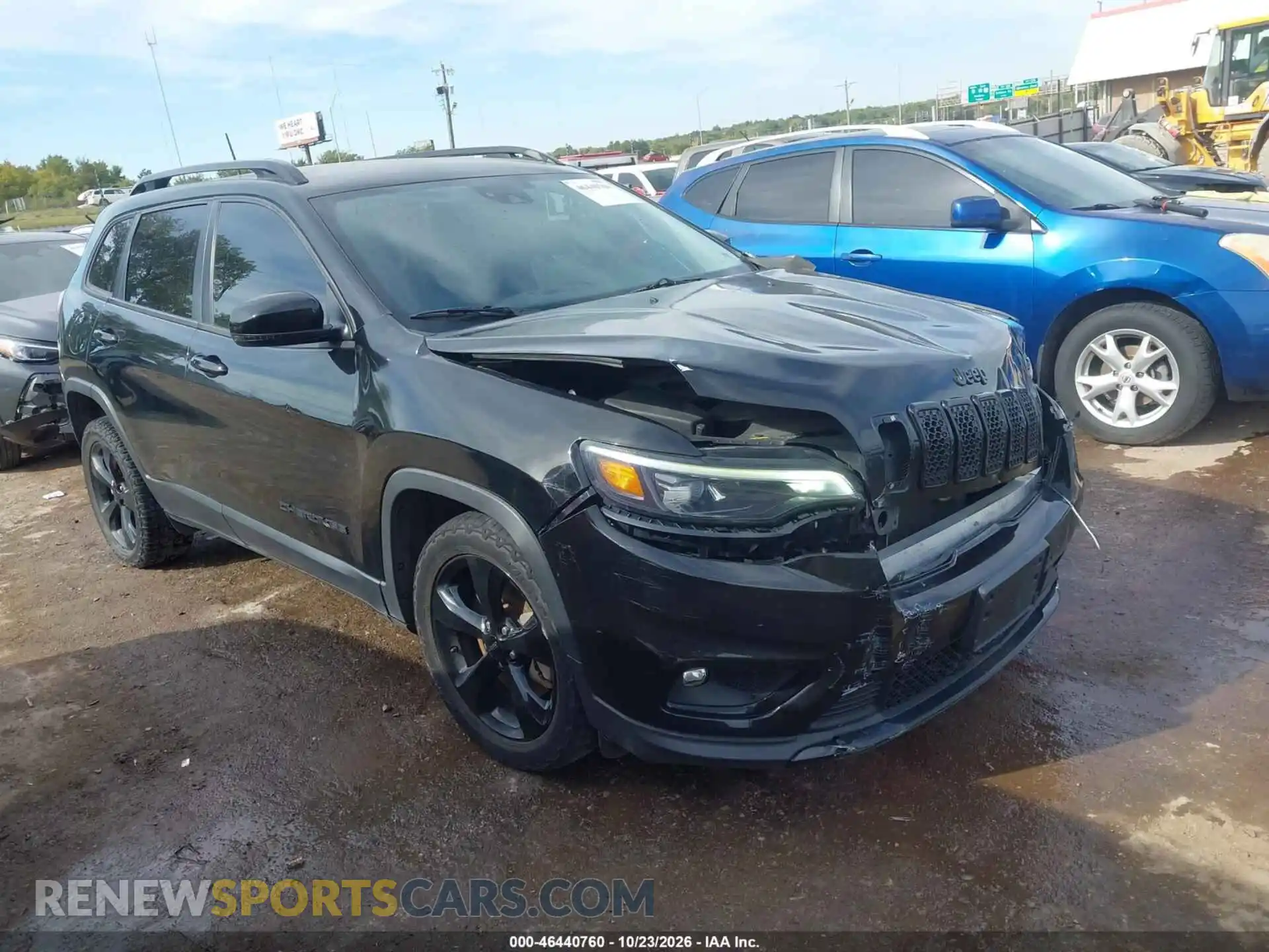 1 Photograph of a damaged car 1C4PJLLB1MD112105 JEEP CHEROKEE 2021