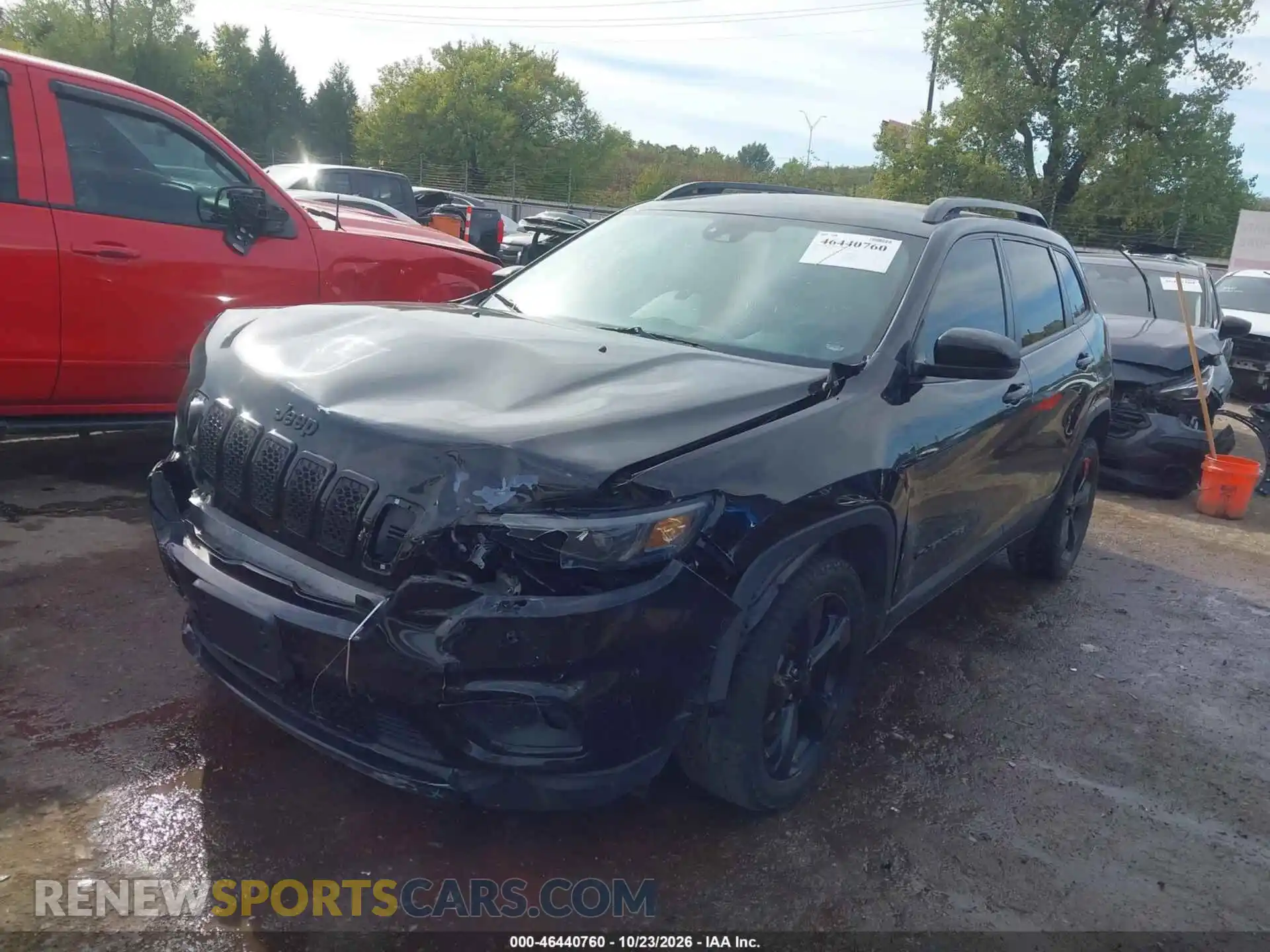 2 Photograph of a damaged car 1C4PJLLB1MD112105 JEEP CHEROKEE 2021