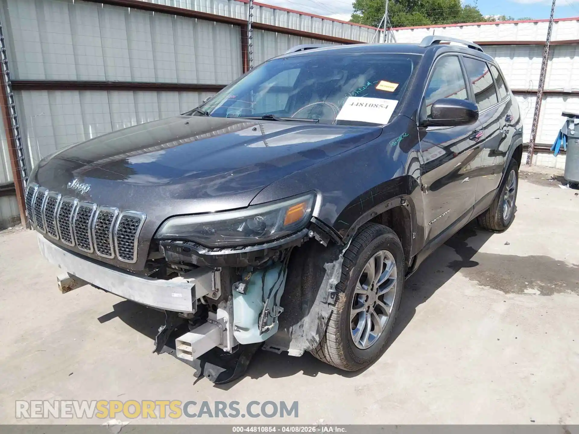 2 Photograph of a damaged car 1C4PJLLB1MD140809 JEEP CHEROKEE 2021