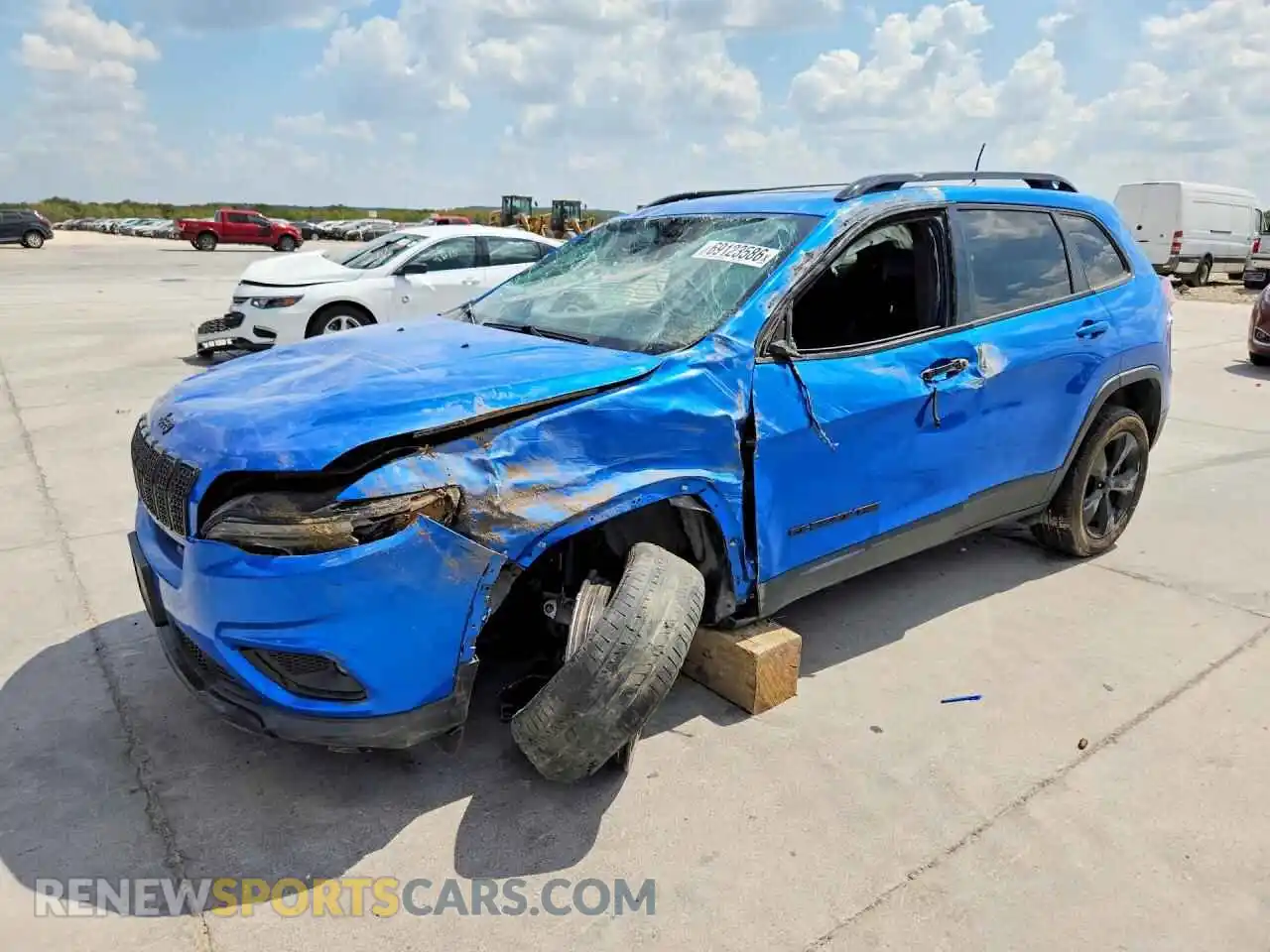 1 fotografías del automóvil dañado 1C4PJLLB2MD224489 JEEP CHEROKEE 2021