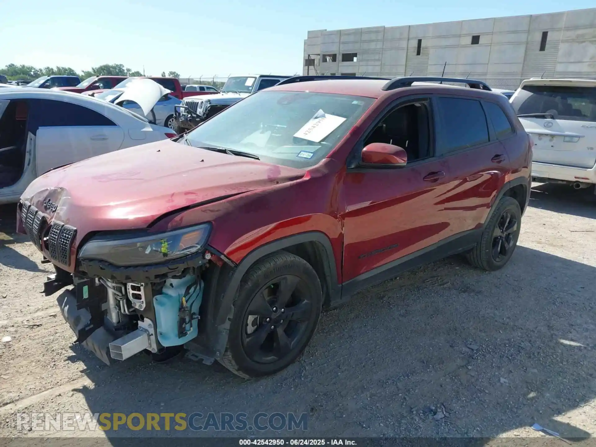 2 Photograph of a damaged car 1C4PJLLB4MD112521 JEEP CHEROKEE 2021