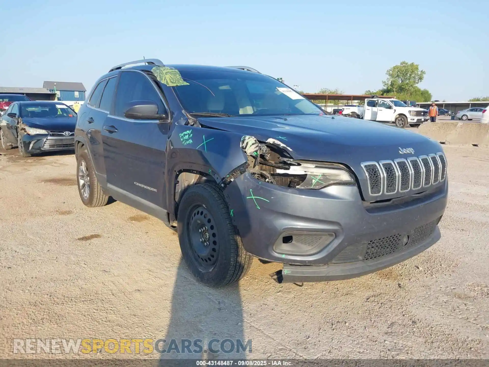 1 Фотография поврежденного автомобиля 1C4PJLLB6MD145598 JEEP CHEROKEE 2021