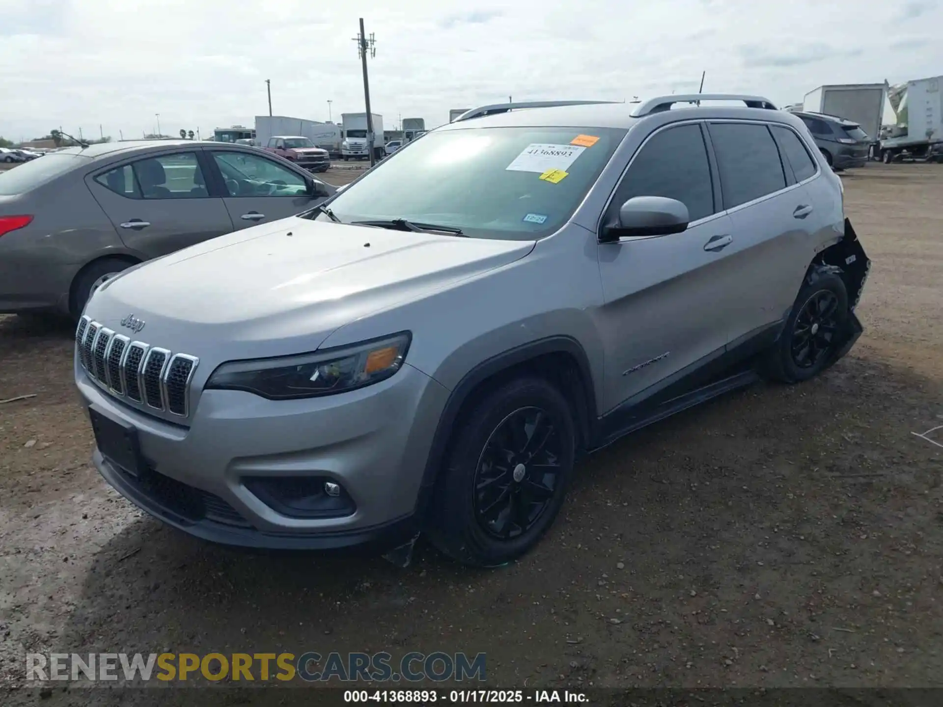 2 Photograph of a damaged car 1C4PJLLB7MD134707 JEEP CHEROKEE 2021