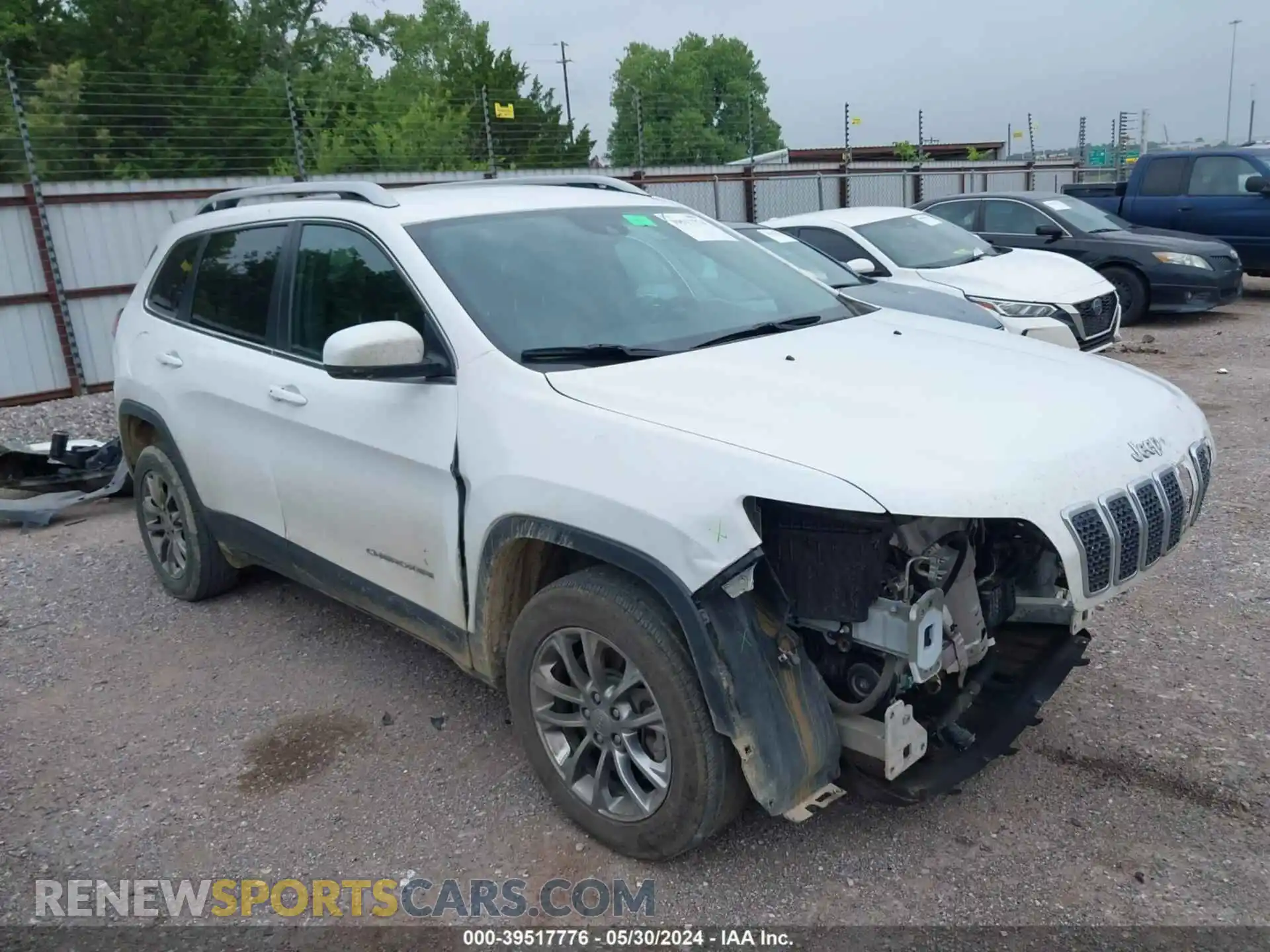 1 Photograph of a damaged car 1C4PJLLB8MD103661 JEEP CHEROKEE 2021