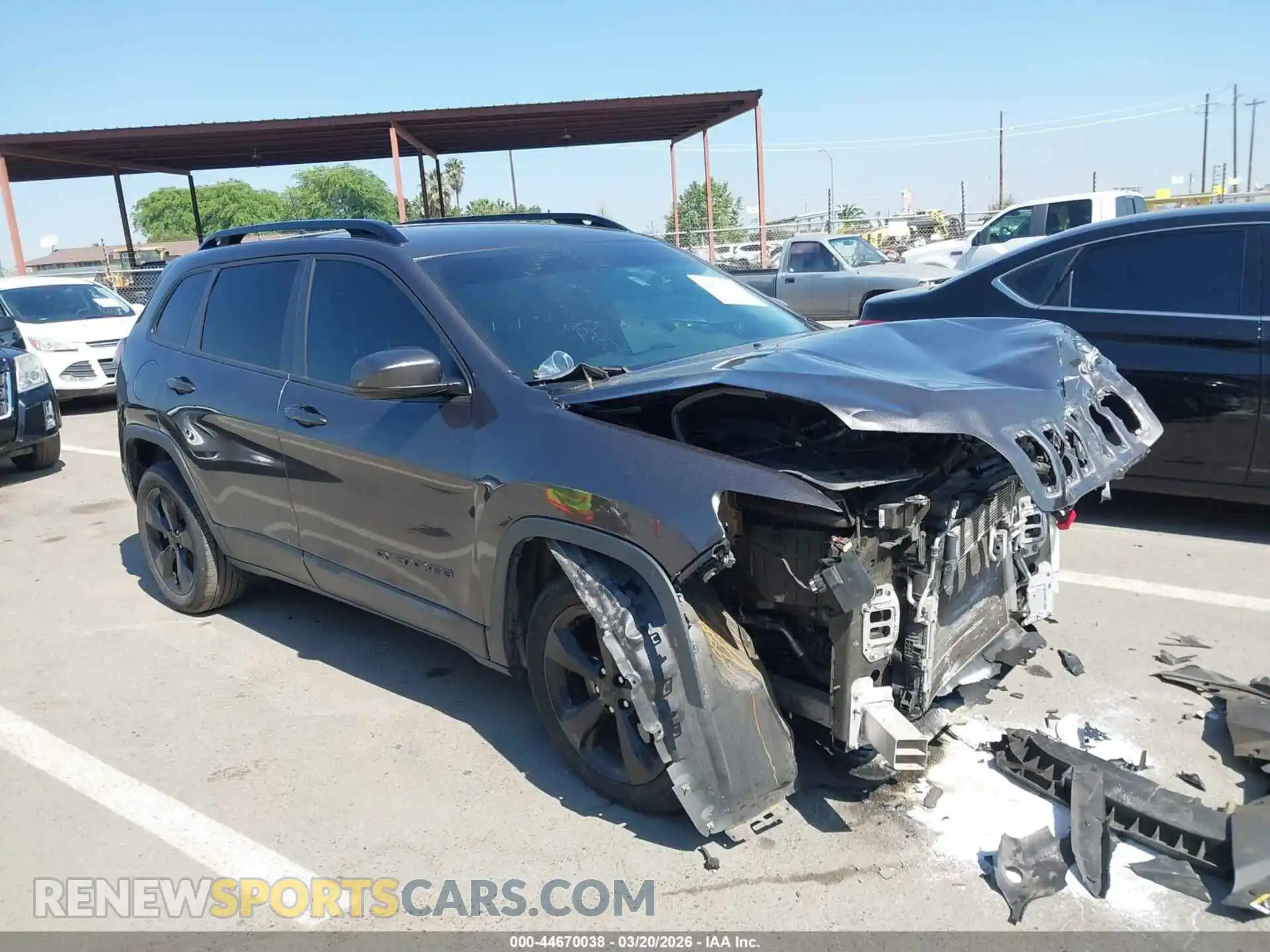 1 Photograph of a damaged car 1C4PJLLBXMD112622 JEEP CHEROKEE 2021