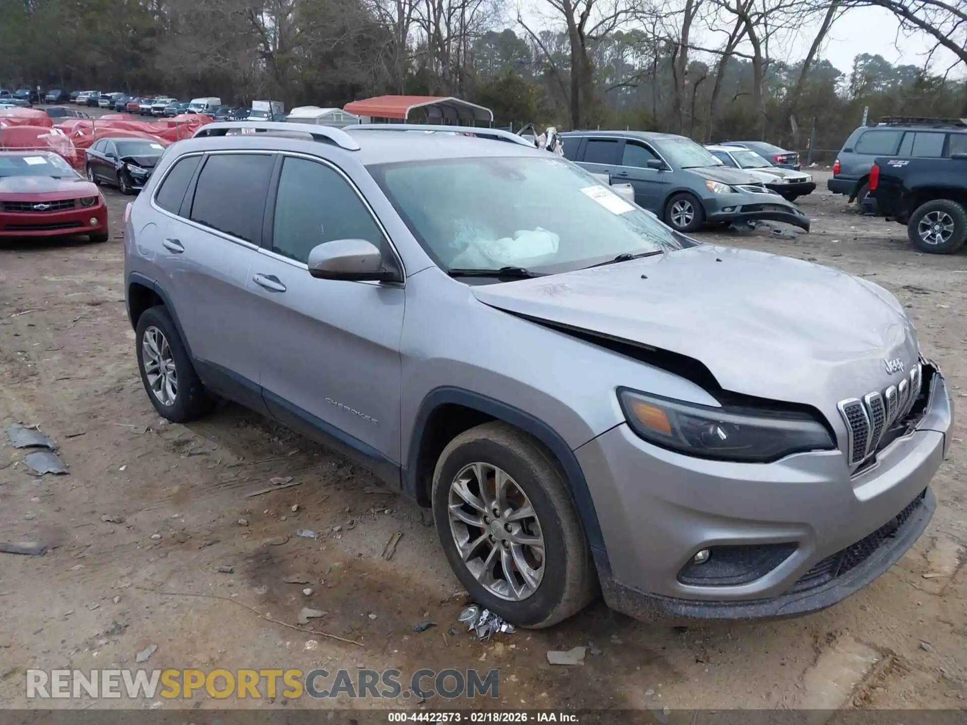 1 Photograph of a damaged car 1C4PJLLBXMD183481 JEEP CHEROKEE 2021