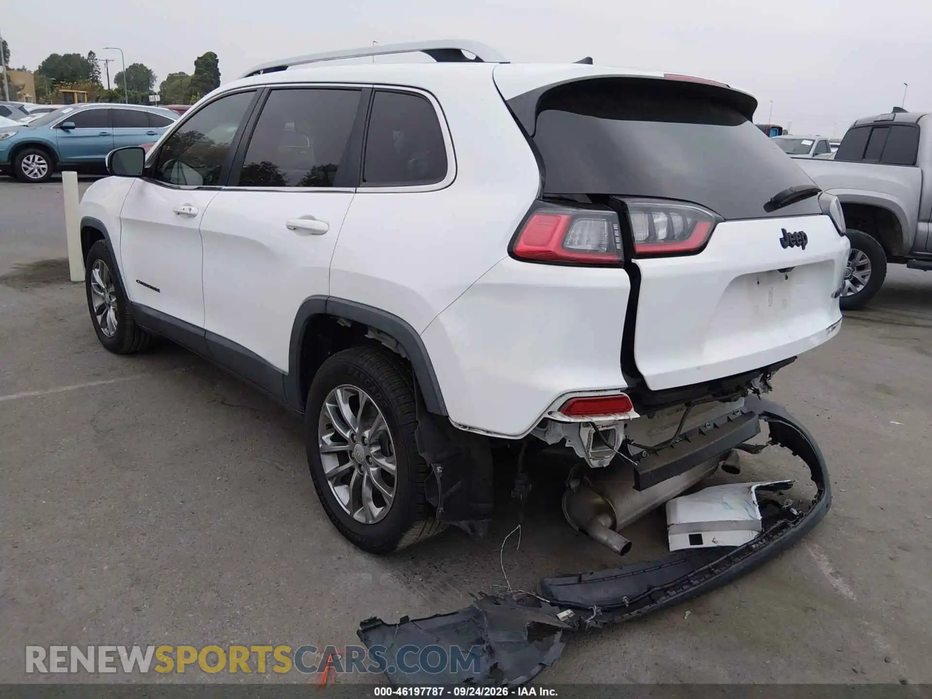 3 Photograph of a damaged car 1C4PJLMX3MD113413 JEEP CHEROKEE 2021