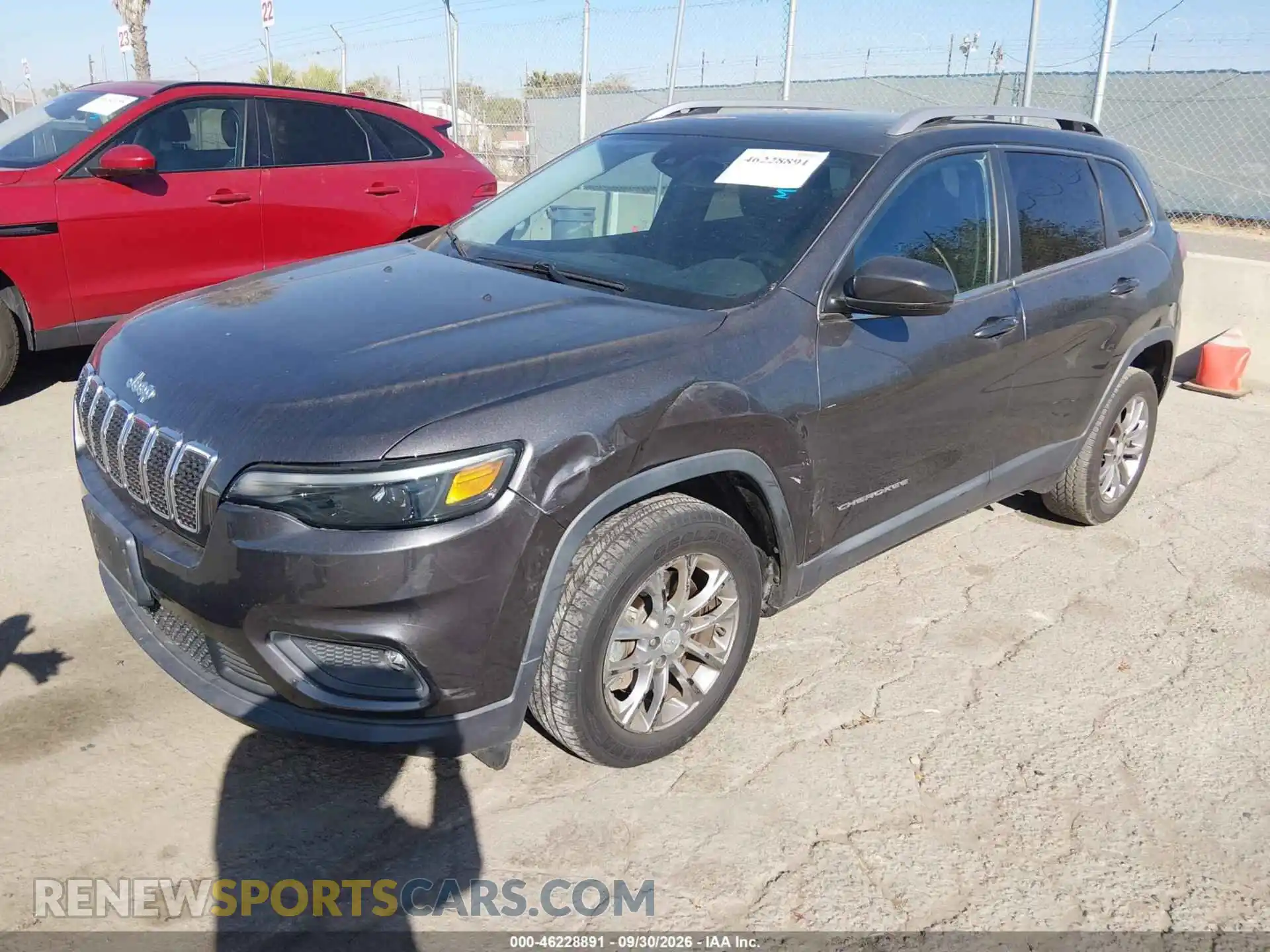 2 Photograph of a damaged car 1C4PJLMX3MD169366 JEEP CHEROKEE 2021