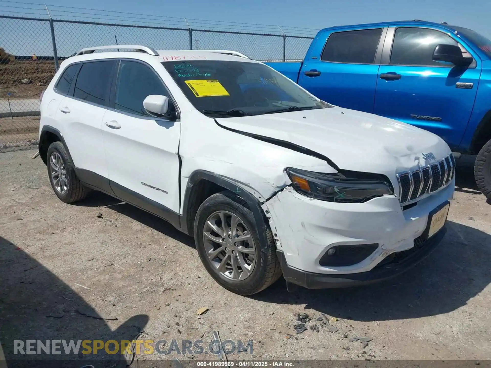 1 Photograph of a damaged car 1C4PJLMX3MD176673 JEEP CHEROKEE 2021