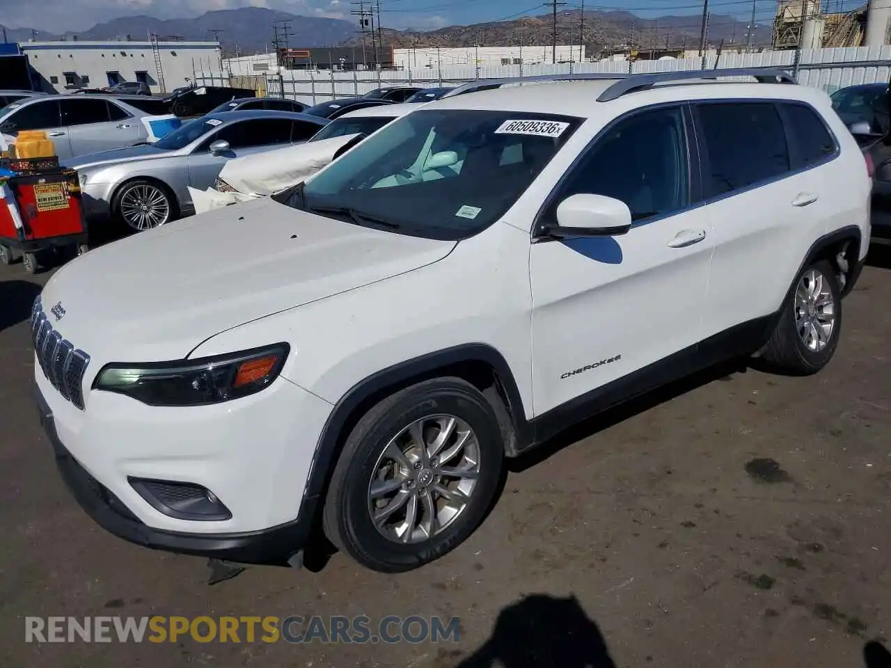 1 Photograph of a damaged car 1C4PJLMX3MD227394 JEEP CHEROKEE 2021